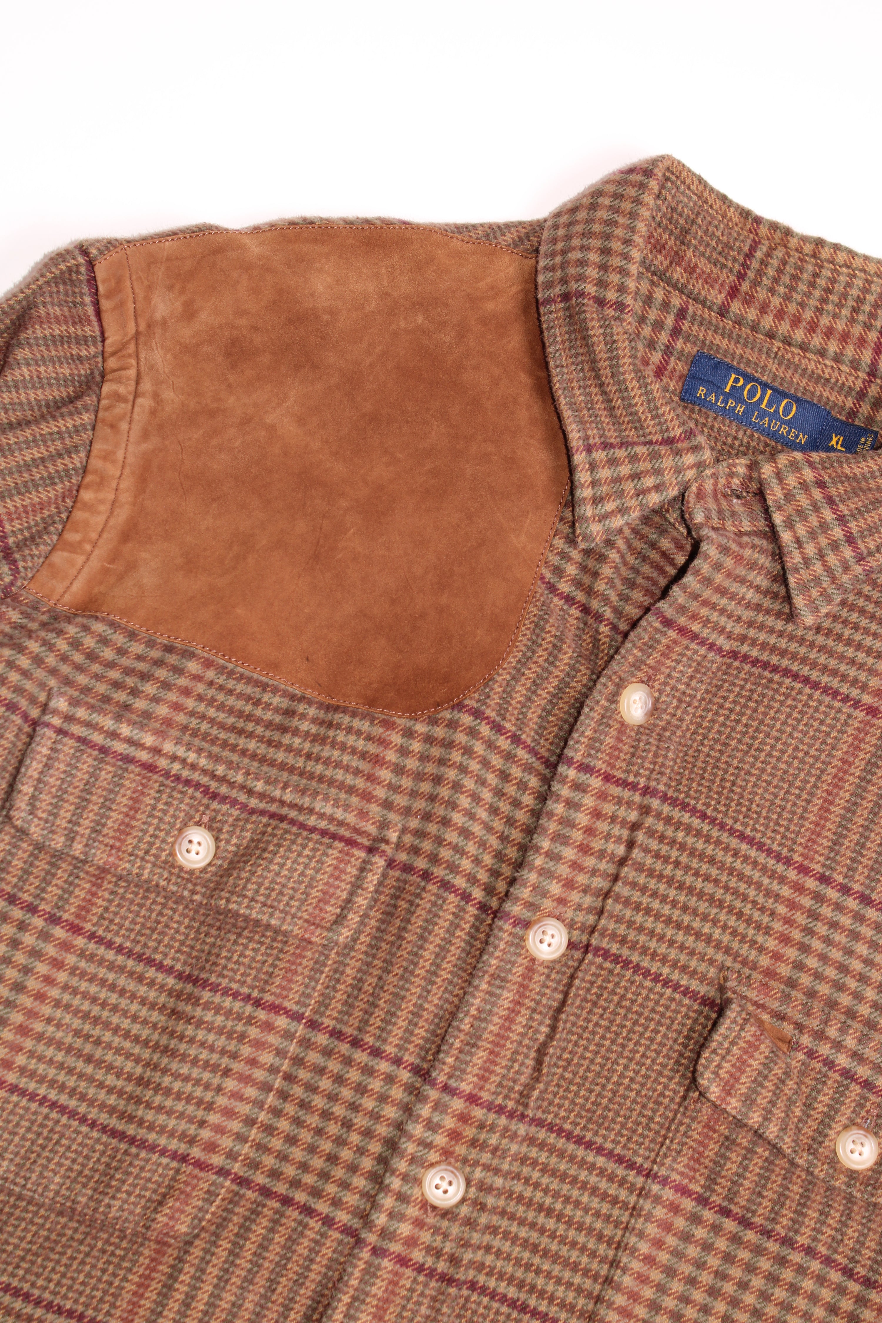 RALPH LAUREN HUNTING FLANNEL SHIRT - XL