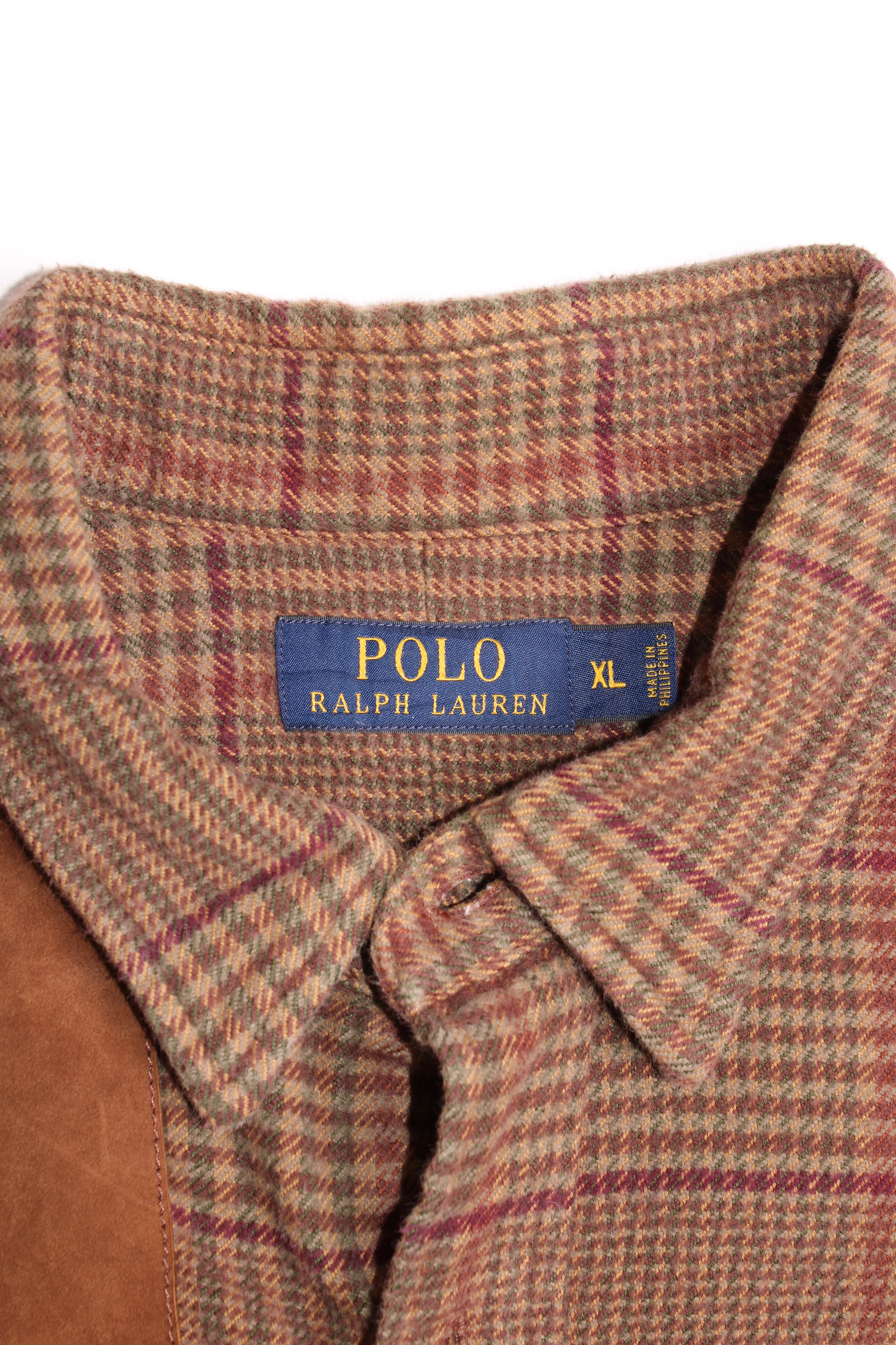RALPH LAUREN HUNTING FLANNEL SHIRT - XL