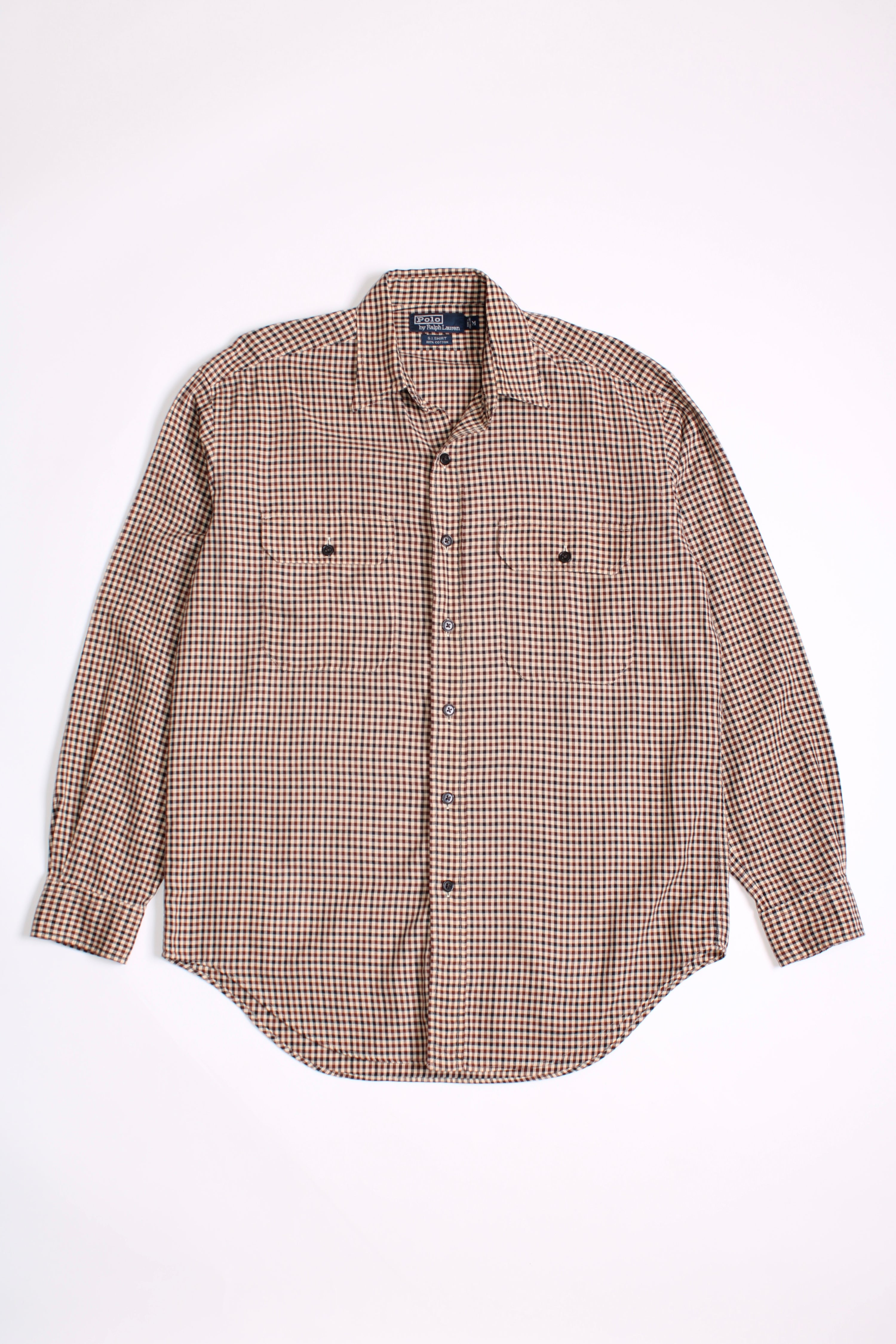 RALPH LAUREN GI COTTON WORK SHIRT - M