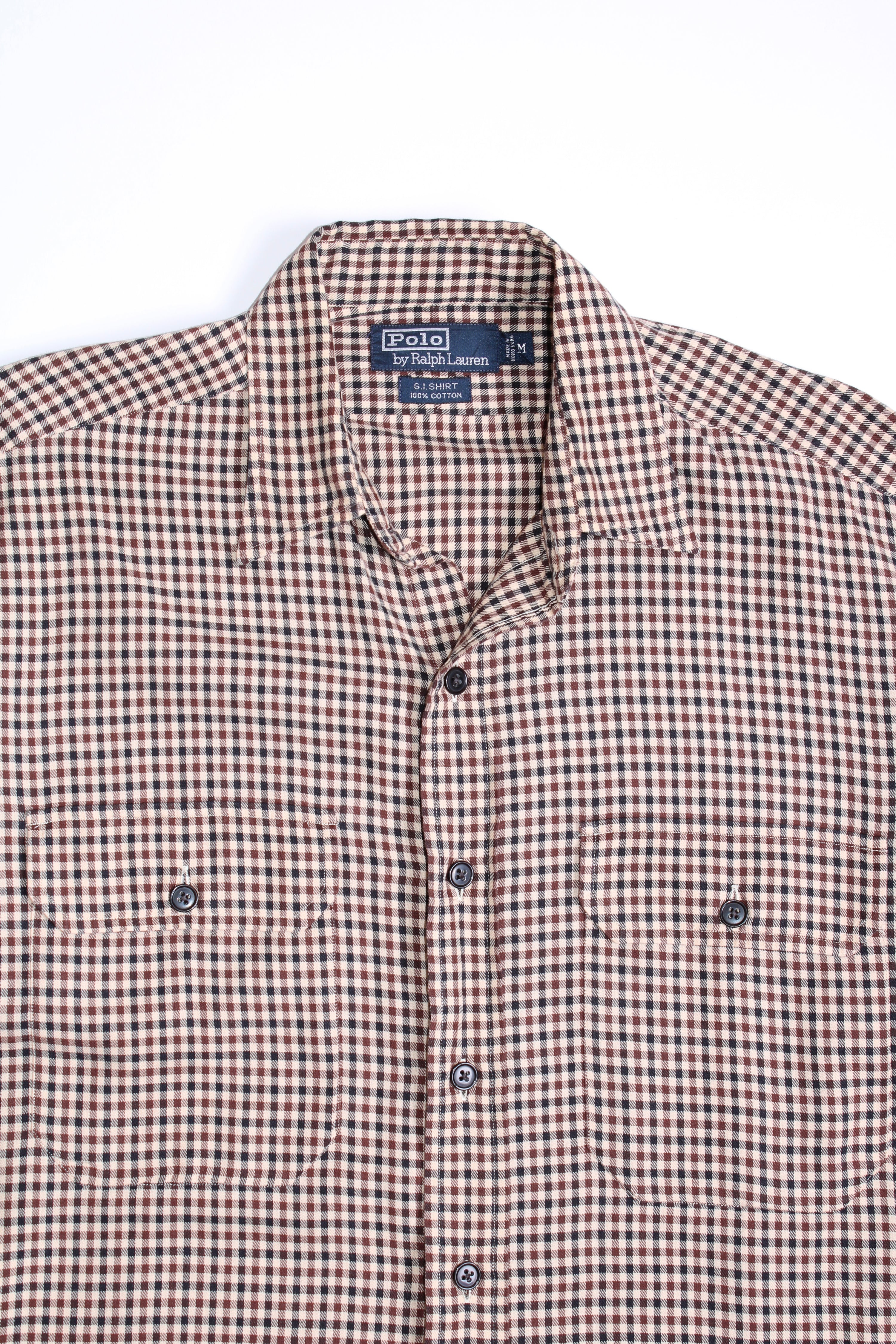 RALPH LAUREN GI COTTON WORK SHIRT - M