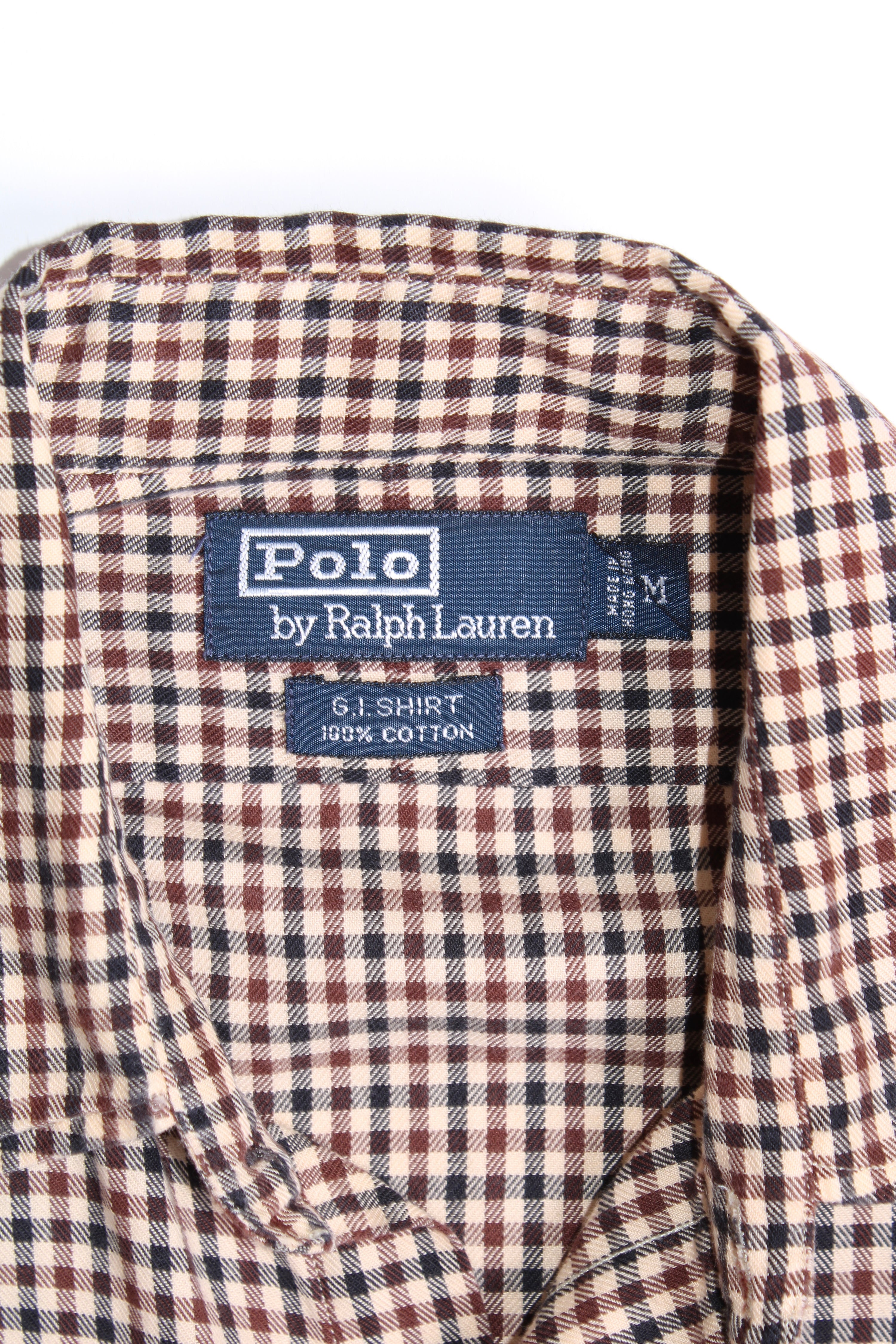 RALPH LAUREN GI COTTON WORK SHIRT - M
