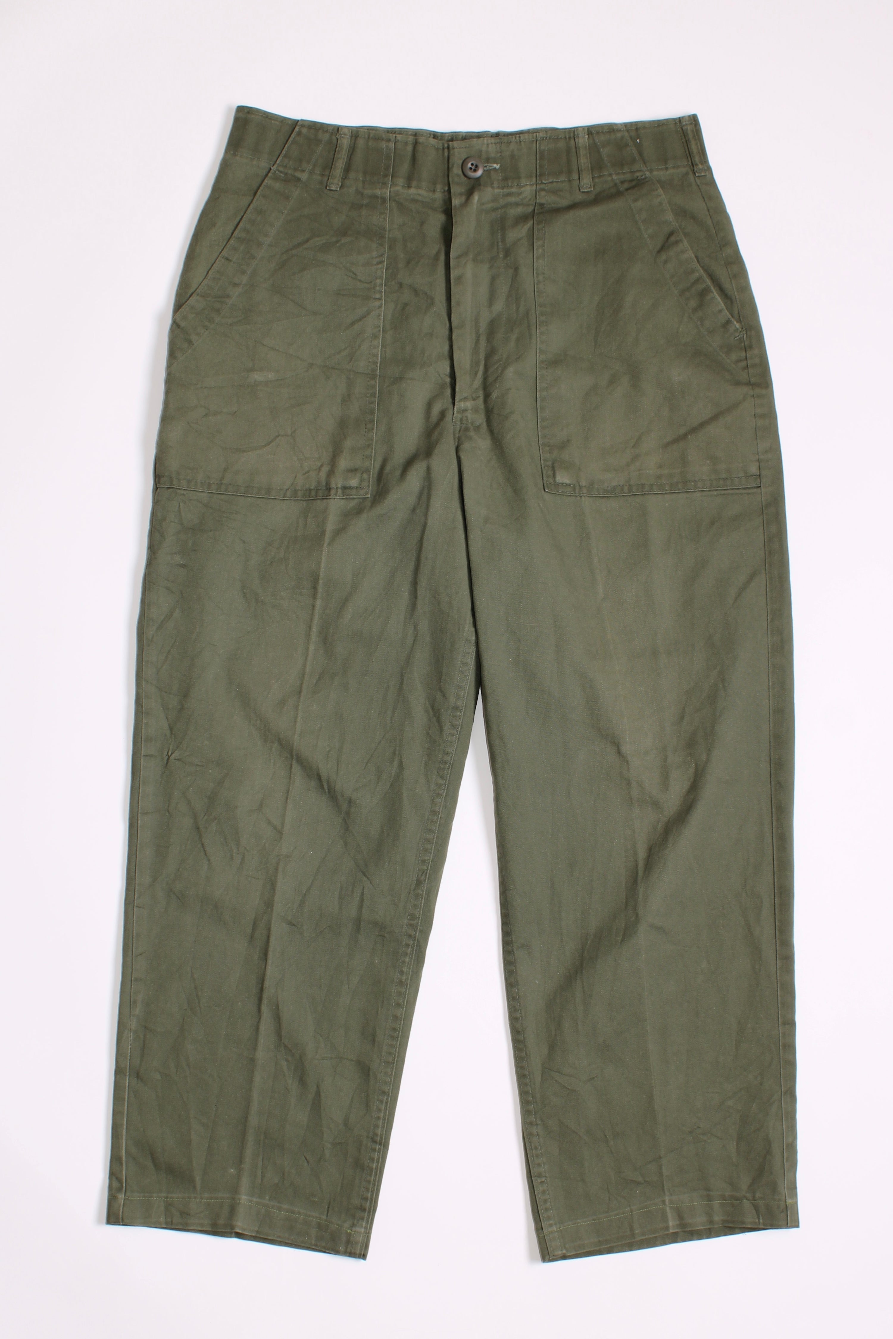 US ARMY OG 507 FATIGUE PANTS GREEN - W34