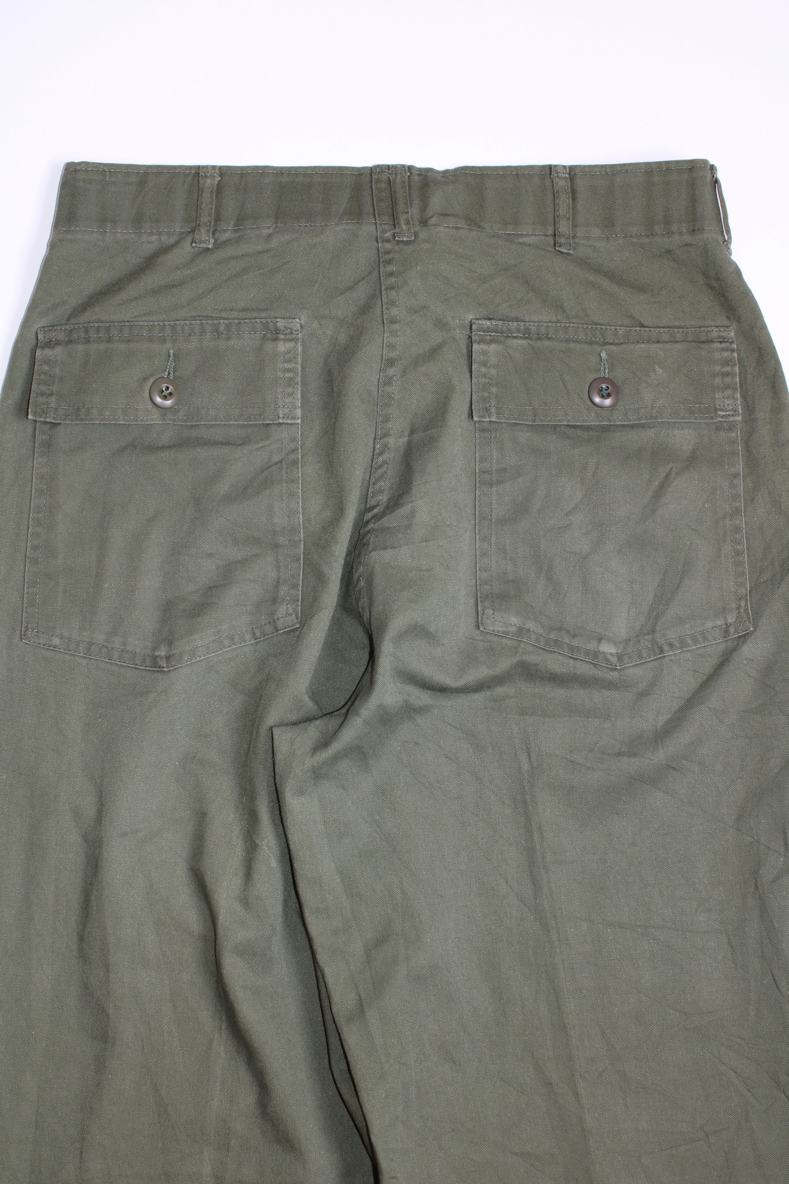US ARMY OG 507 FATIGUE PANTS GREEN - W34