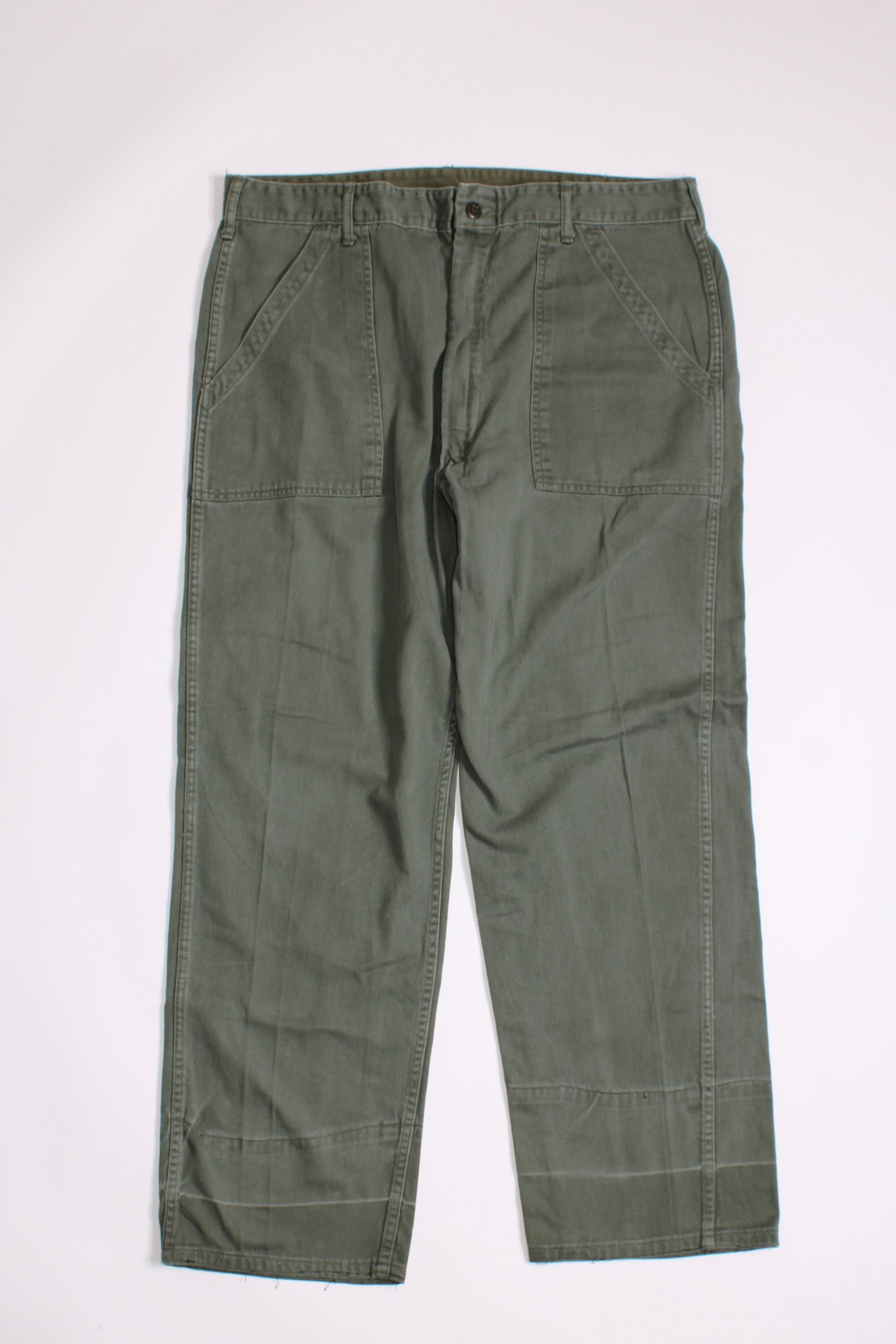 US ARMY OG 107 FATIGUE PANTS GREEN - W36