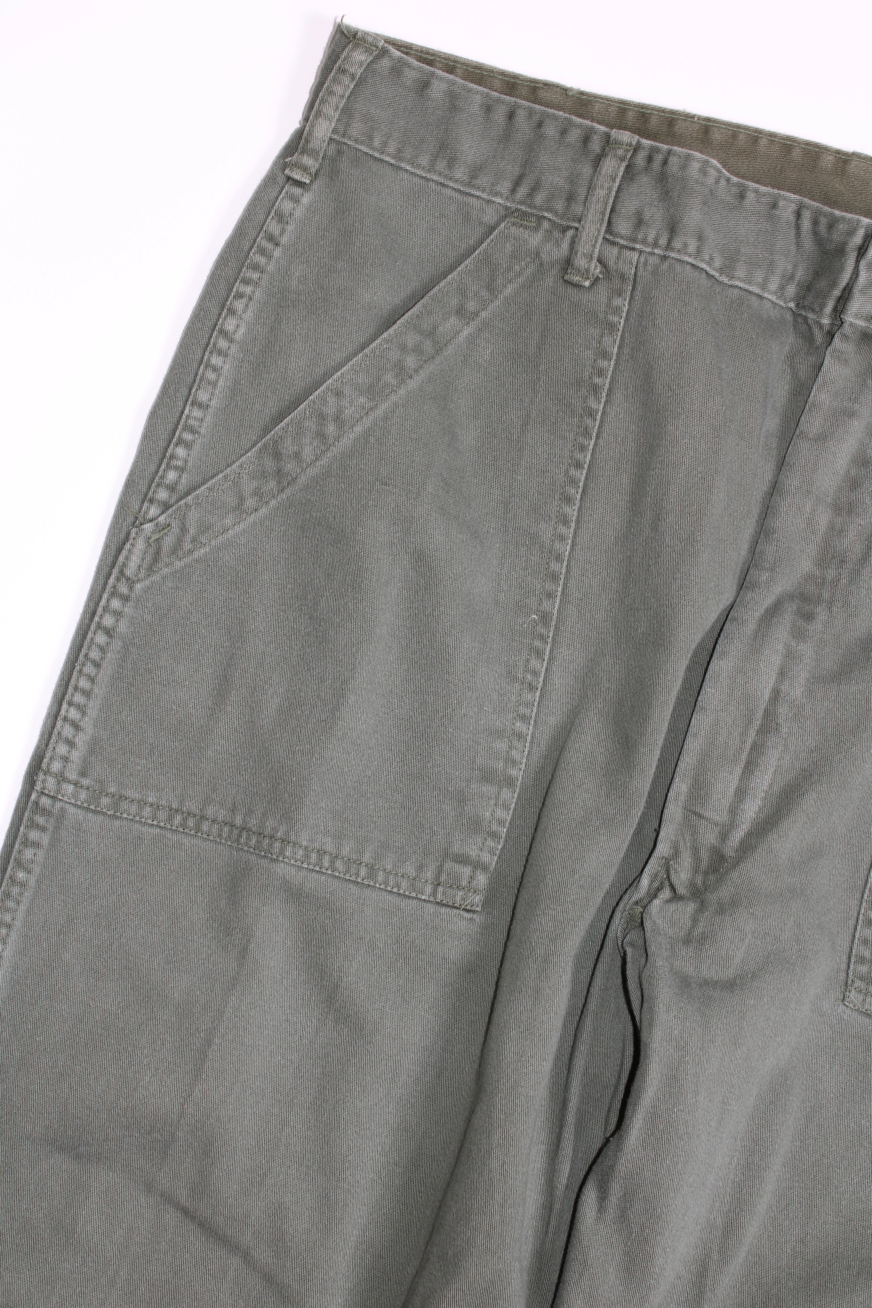 US ARMY OG 107 FATIGUE PANTS GREEN - W36