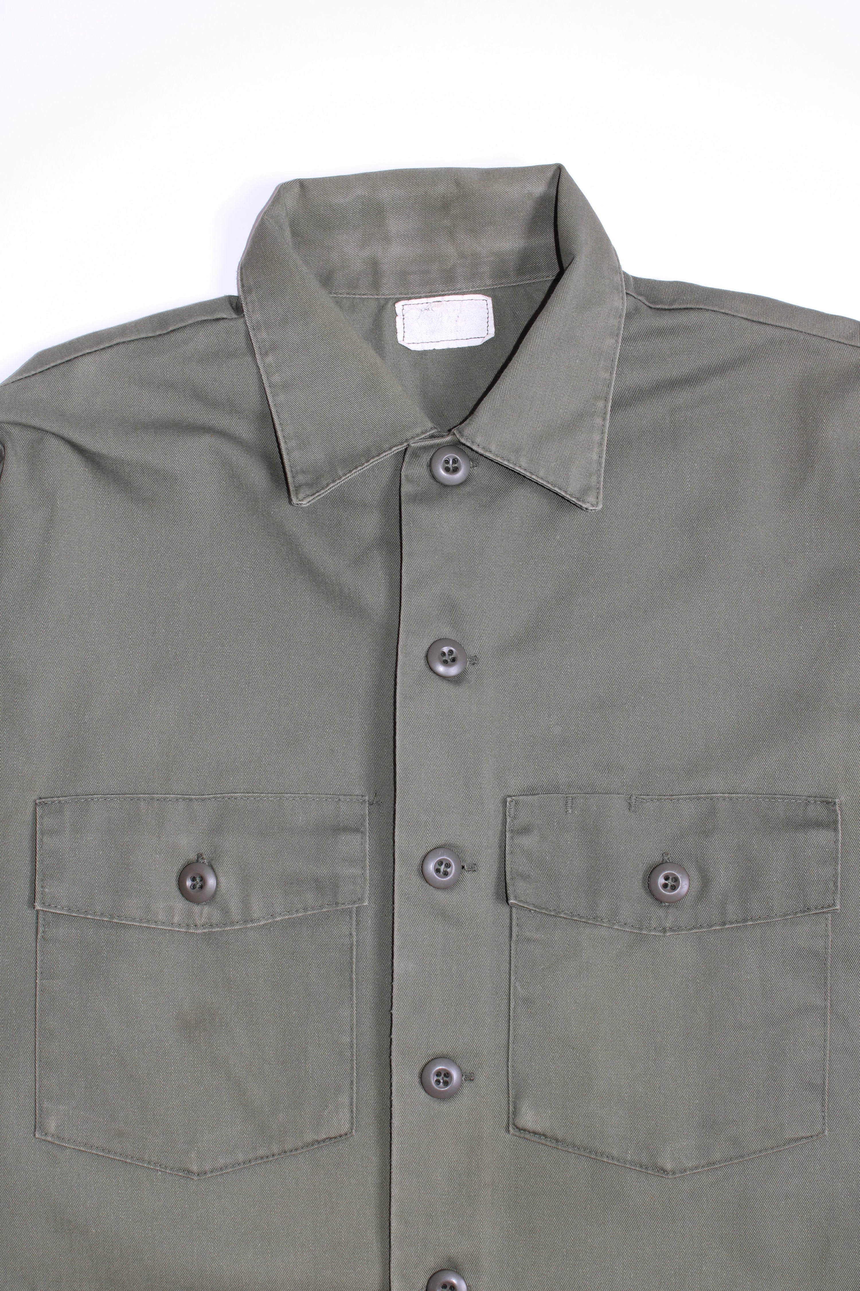 US ARMY OG 507 FATIGUE SHIRT GREEN - M/L