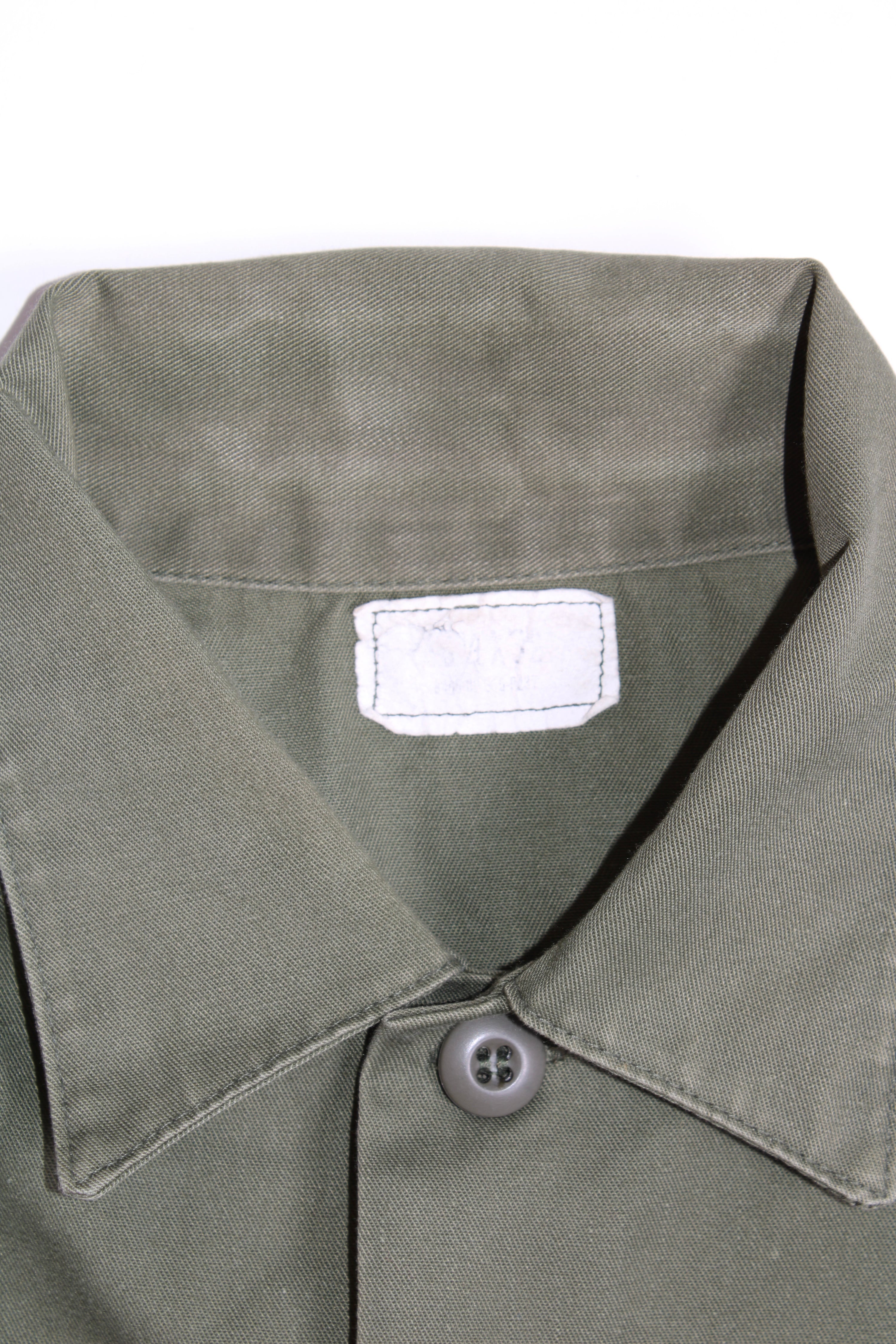 US ARMY OG 507 FATIGUE SHIRT GREEN - M/L