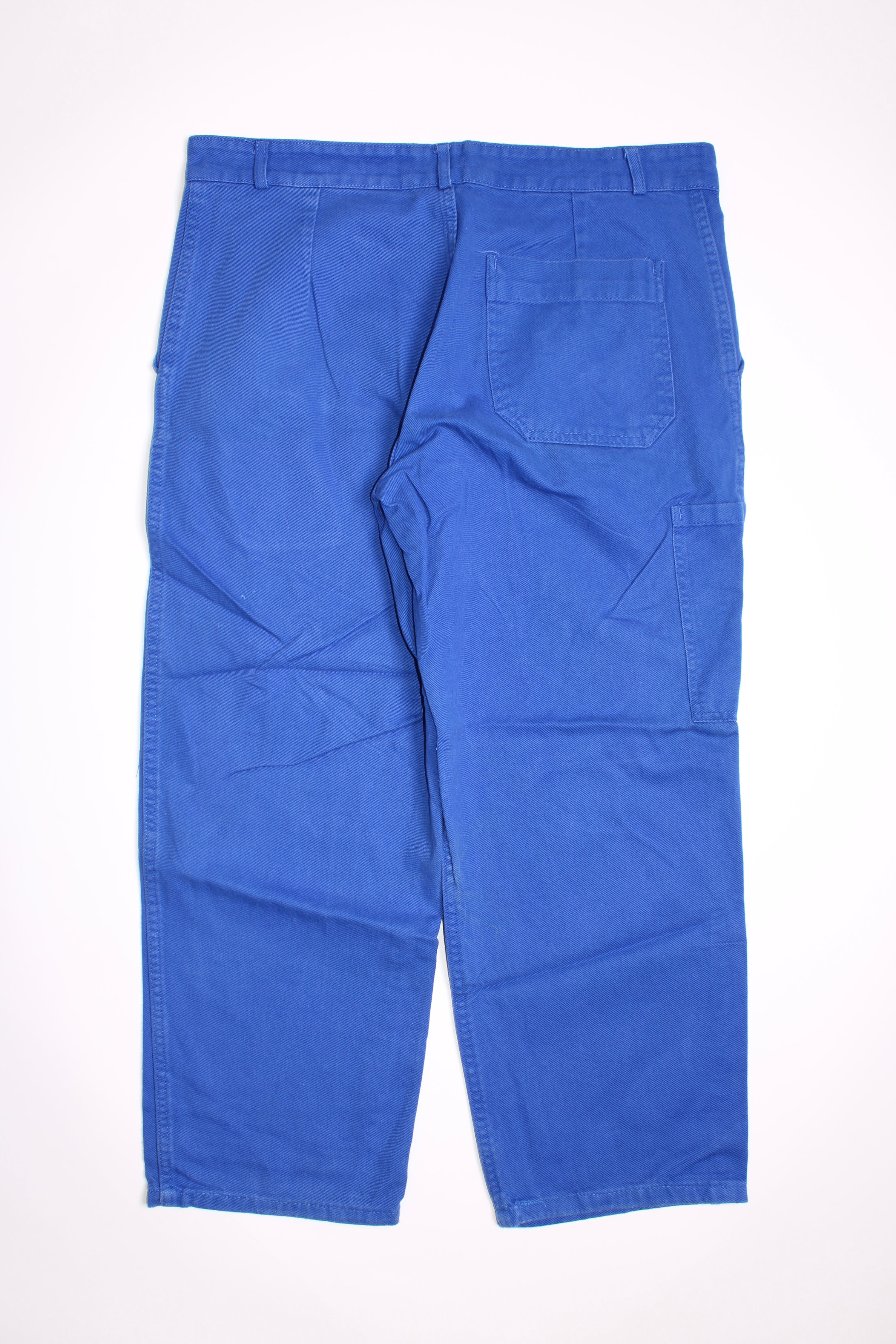 FRENCH WORKWEAR BLEU DE TRAVAIL VINTAGE WORK PANTS - W36 - 14