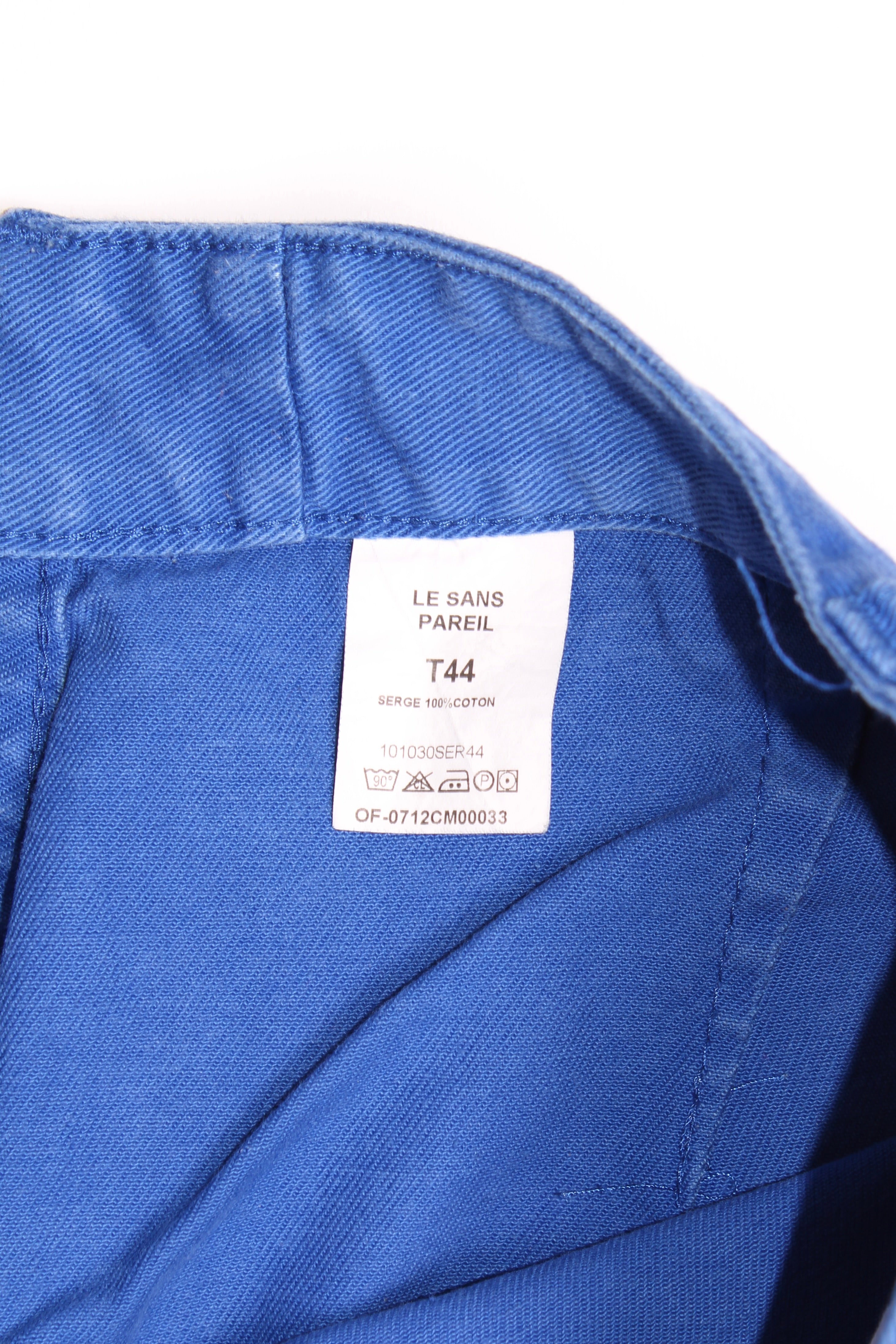 FRENCH WORKWEAR BLEU DE TRAVAIL VINTAGE WORK PANTS - W31 - 22