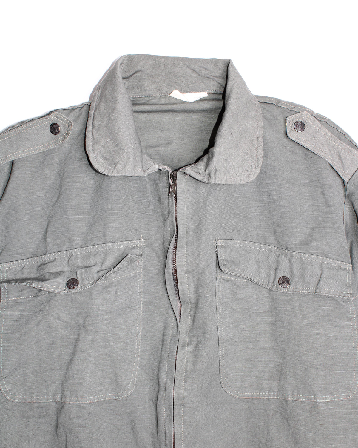 ITALIAN ARMY AERONAUTICA ITALIANA SHORT JACKET GREY - M/L