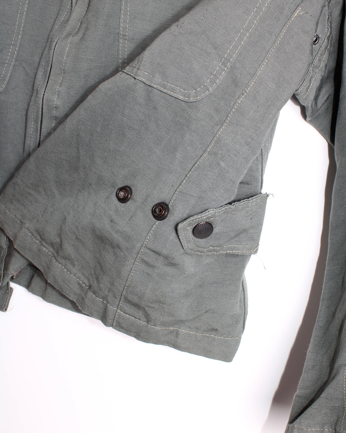 ITALIAN ARMY AERONAUTICA ITALIANA SHORT JACKET GREY - M/L