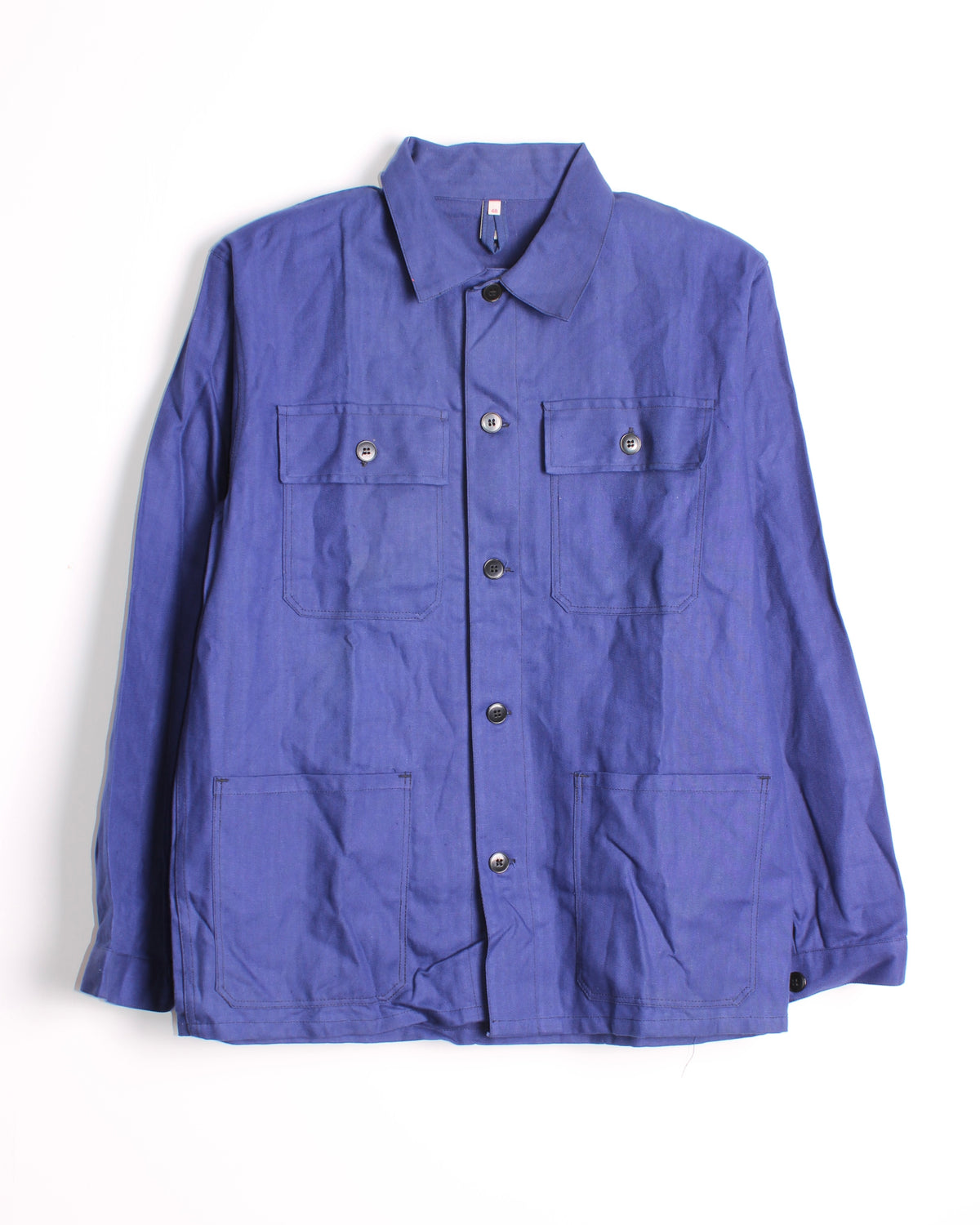 VINTAGE WORKWEAR CHORE JACKET HBT BLEU DE TRAVAIL - M/L