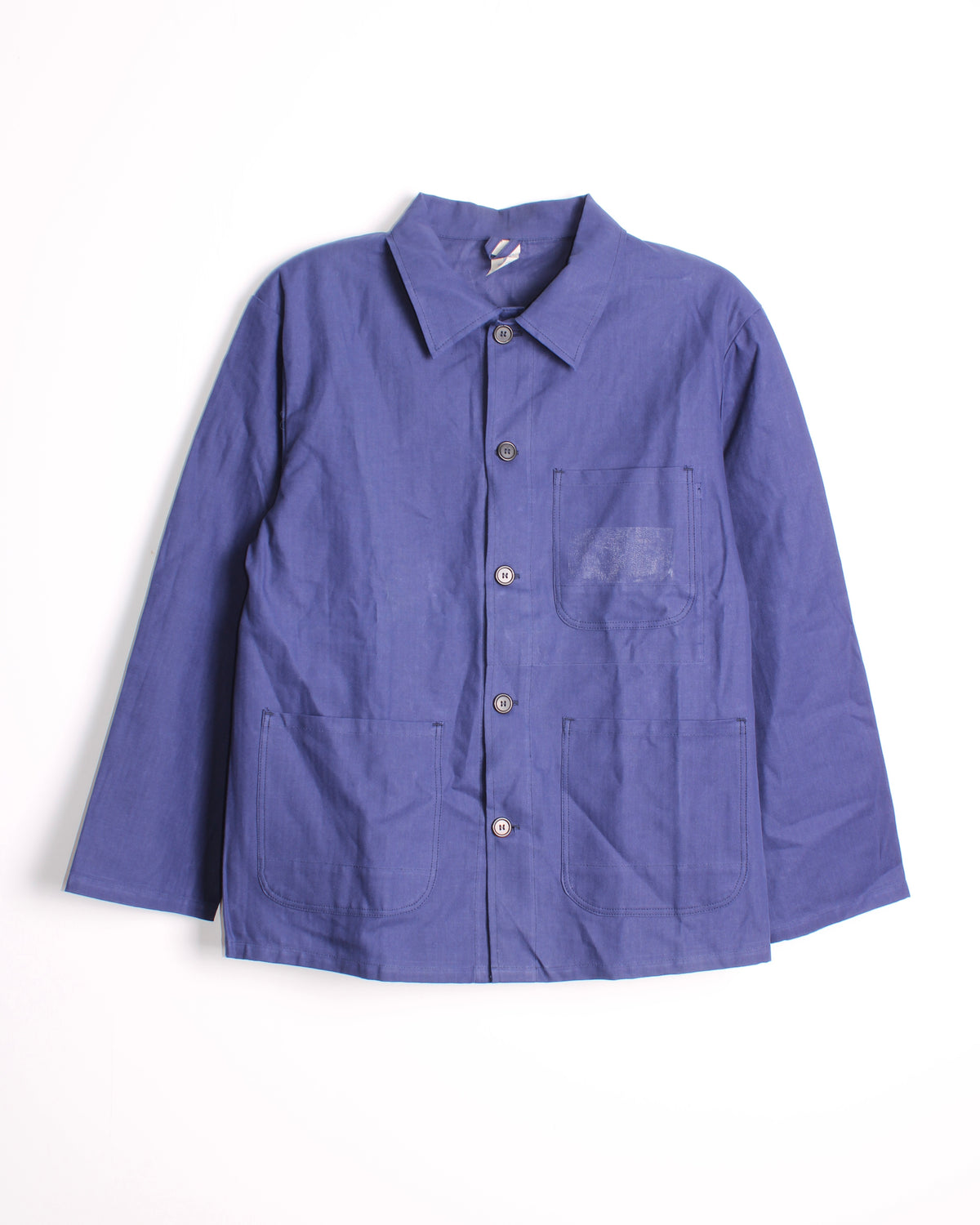 VINTAGE WORKWEAR CHORE JACKET HBT BLEU DE TRAVAIL - L/XL