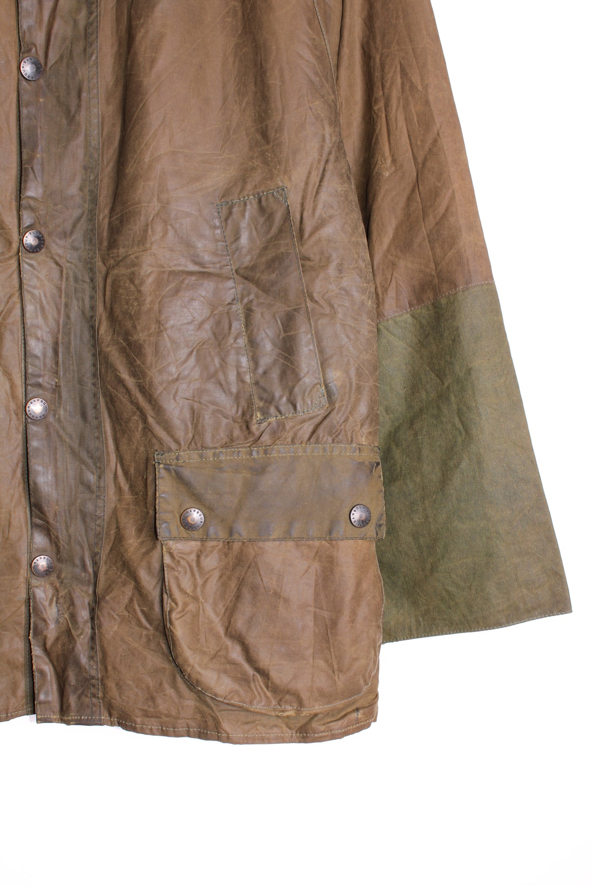 BARBOUR BEDALE WAX JACKET GREEN - L/XL