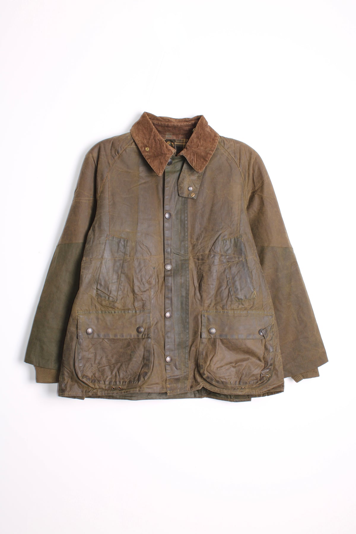 BARBOUR BEDALE WAX JACKET GREEN - S/M