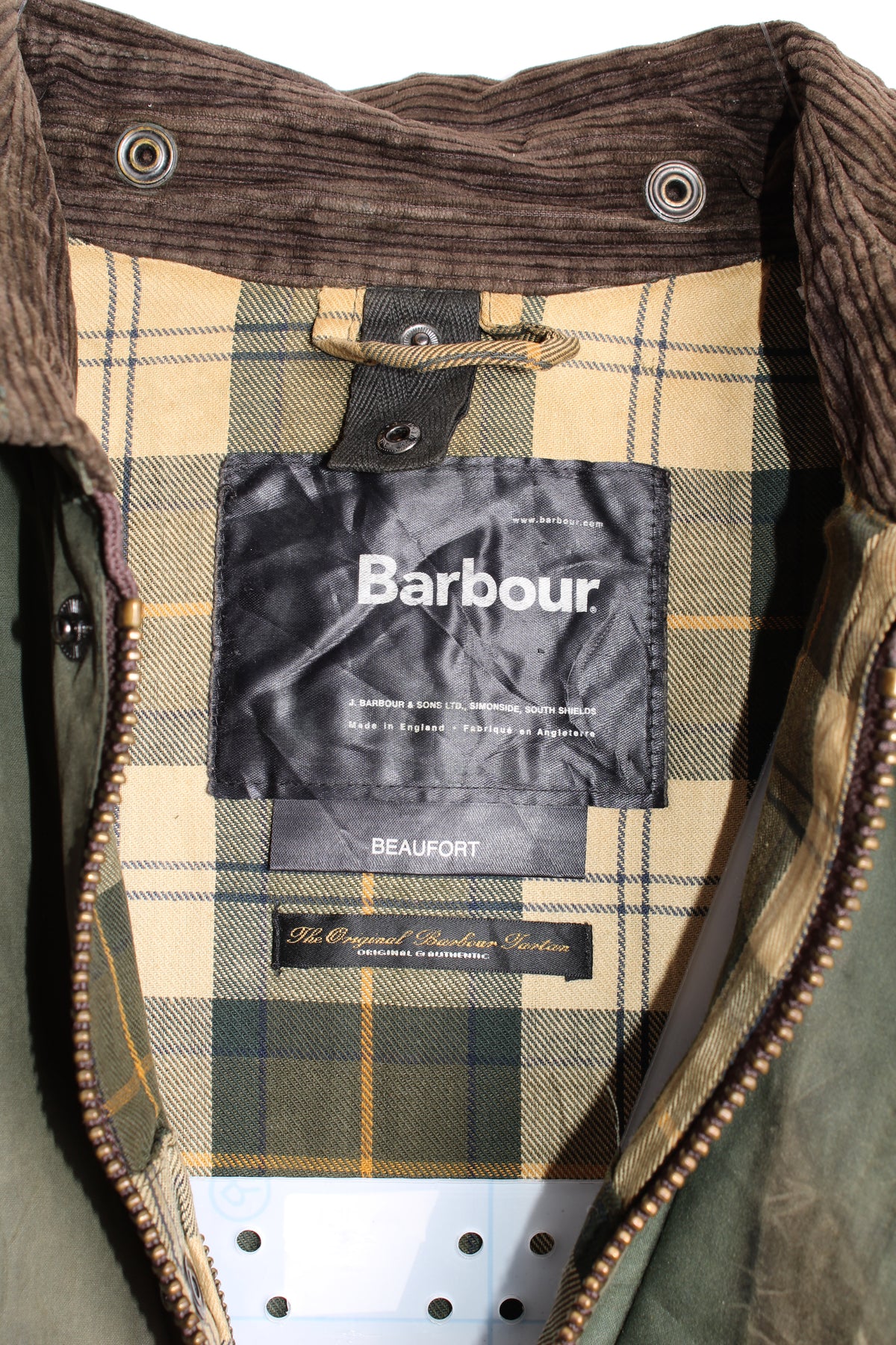 BARBOUR BEAUFORT WAX JACKET GREEN - L/XL