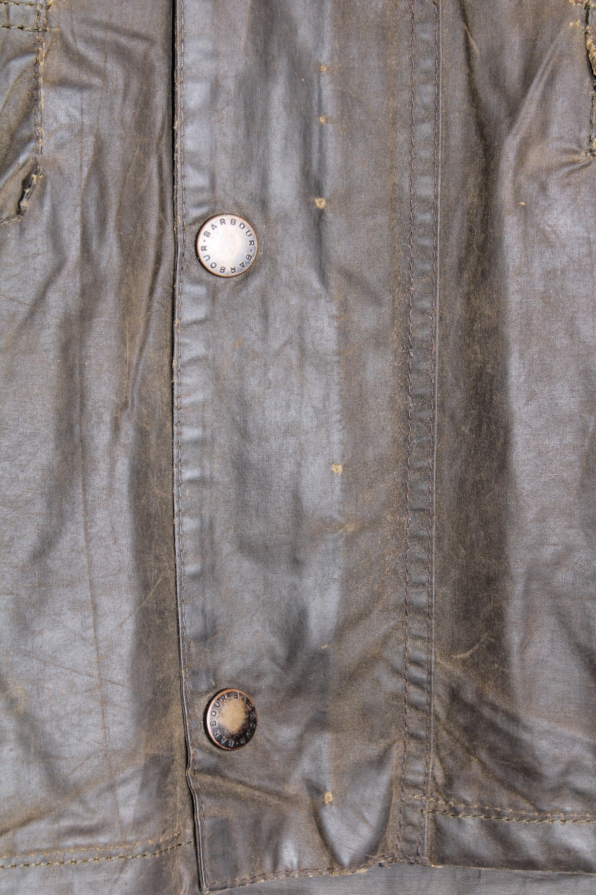 BARBOUR SAPPER WAX FIELD JACKET GREEN - S