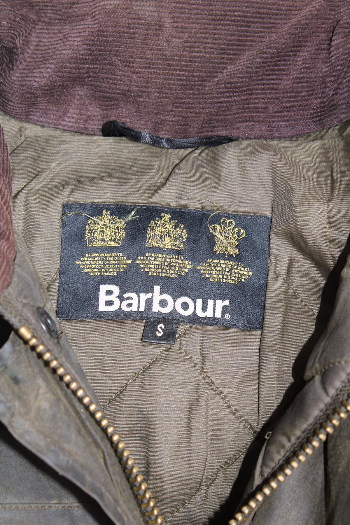 BARBOUR SAPPER WAX FIELD JACKET GREEN - S
