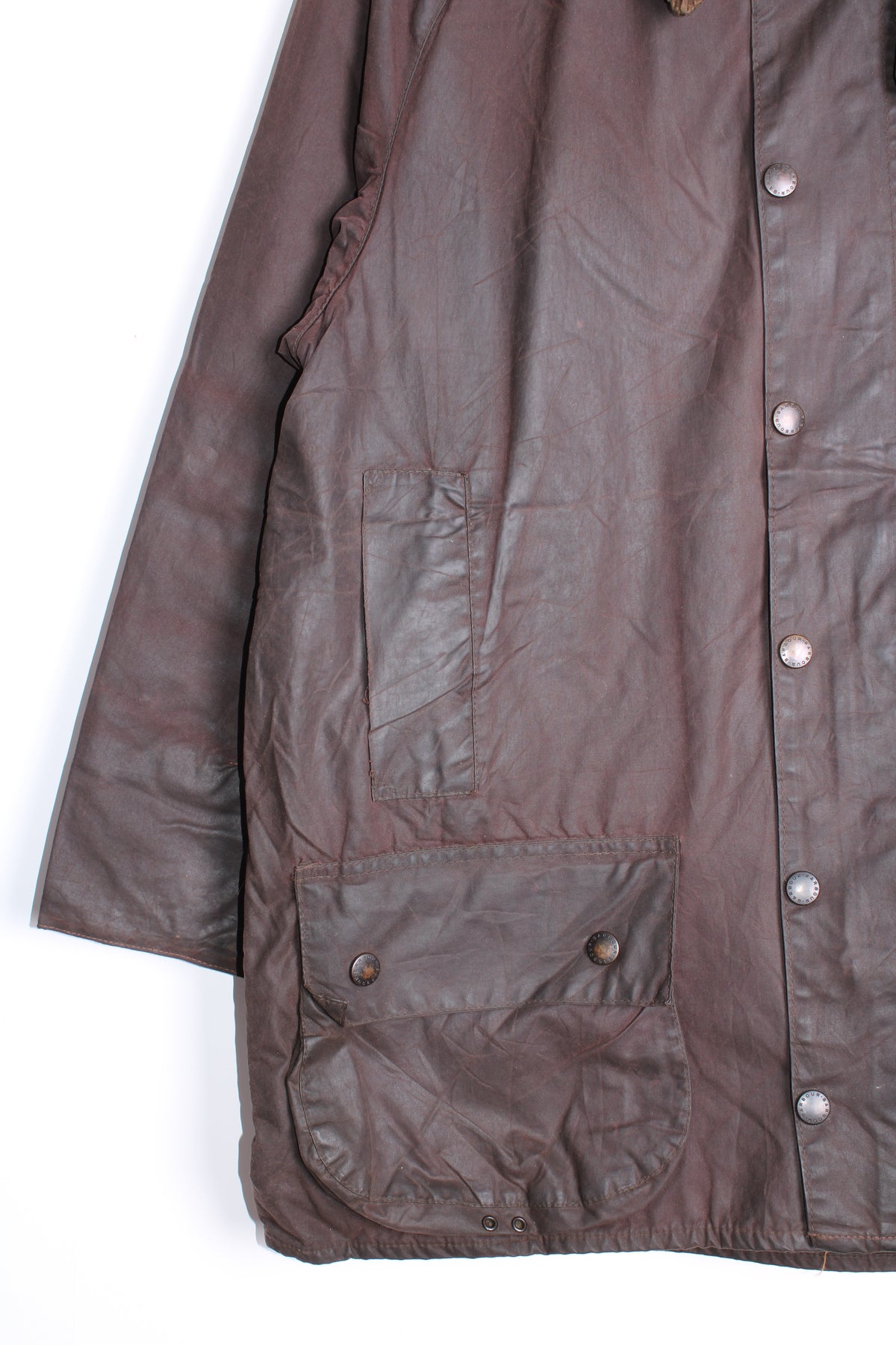 BARBOUR BEAUFORT WAX JACKET RUSTIC BROWN - M/L