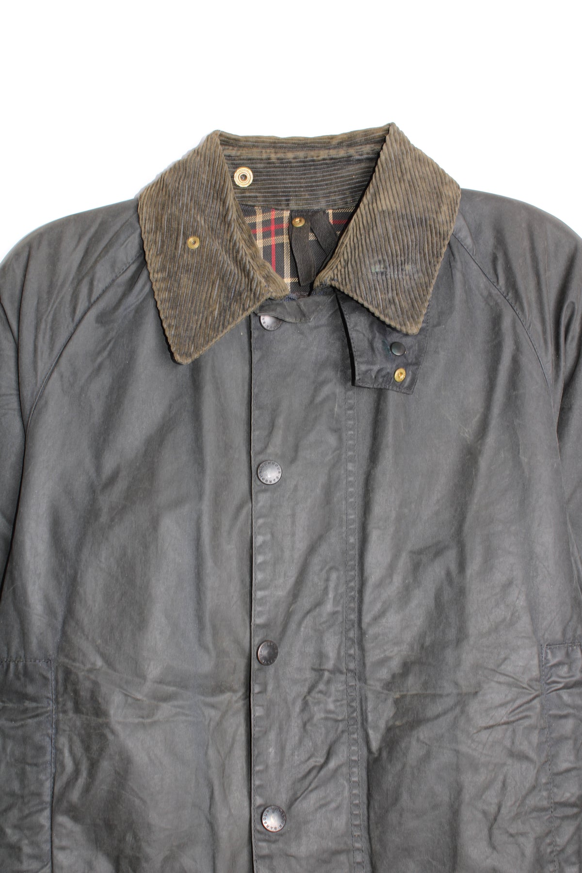 BARBOUR BEAUFORT WAX JACKET BLUE - S/M