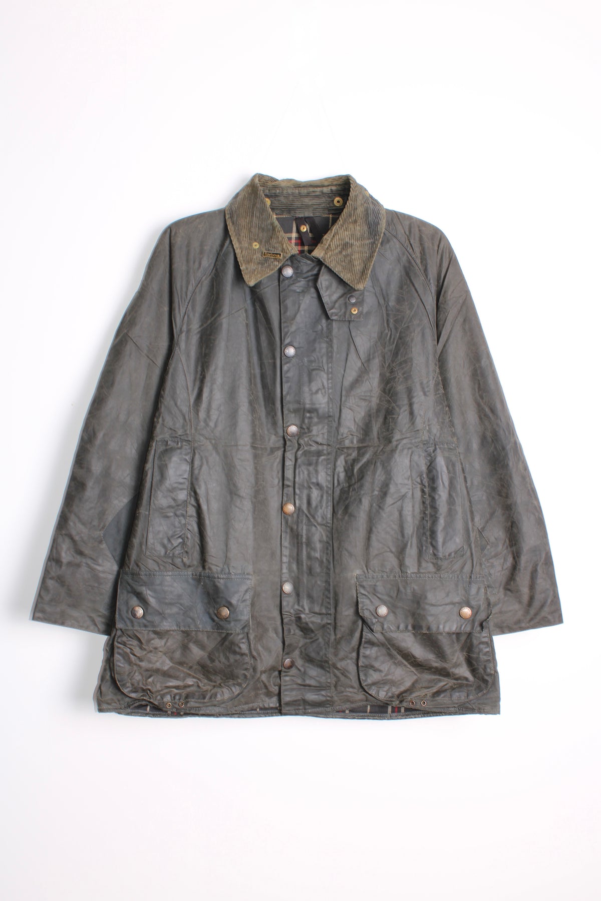 BARBOUR BEAUFORT WAX JACKET BLUE - M/L