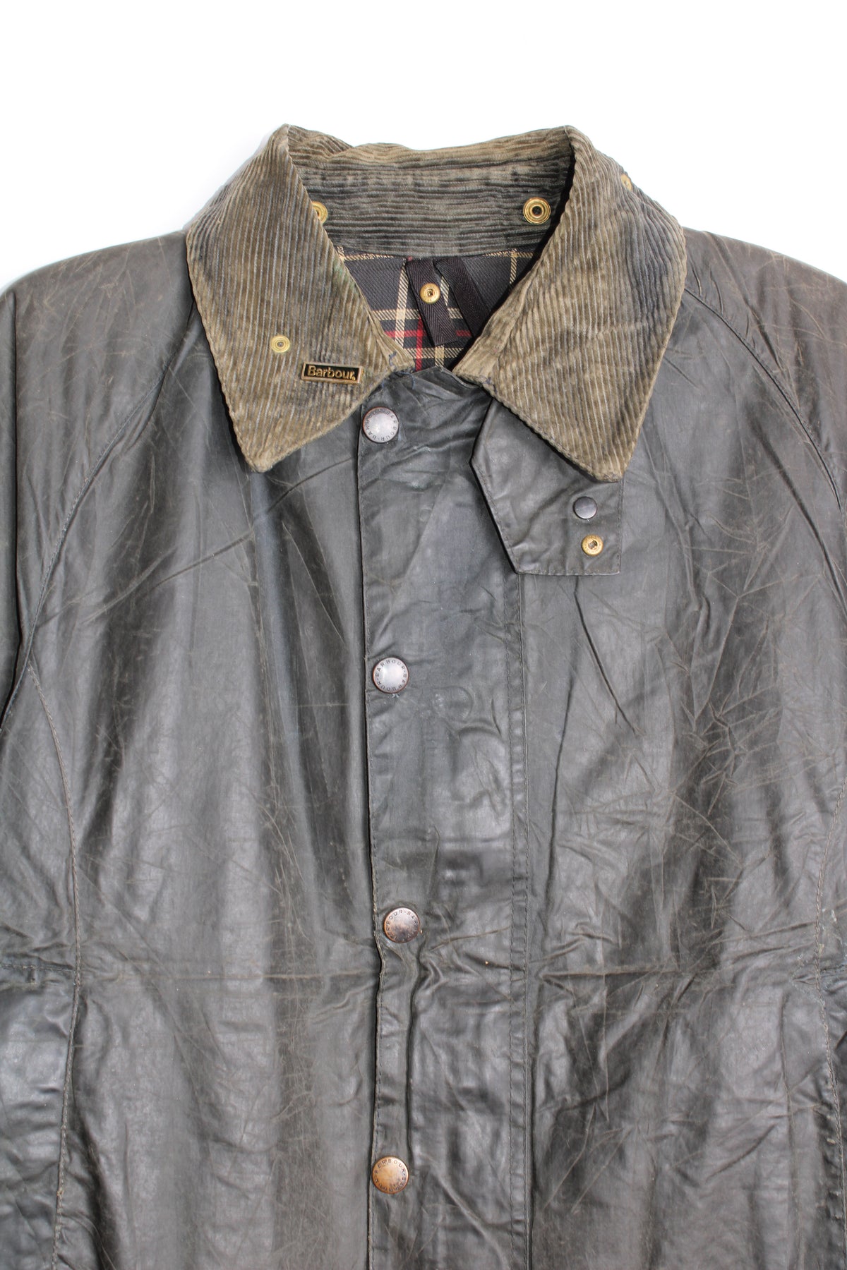 BARBOUR BEAUFORT WAX JACKET BLUE - M/L