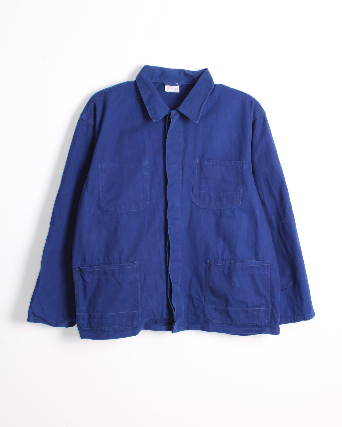 VINTAGE WORKWEAR CHORE JACKET HBT BLEU DE TRAVAIL - XL/XXL