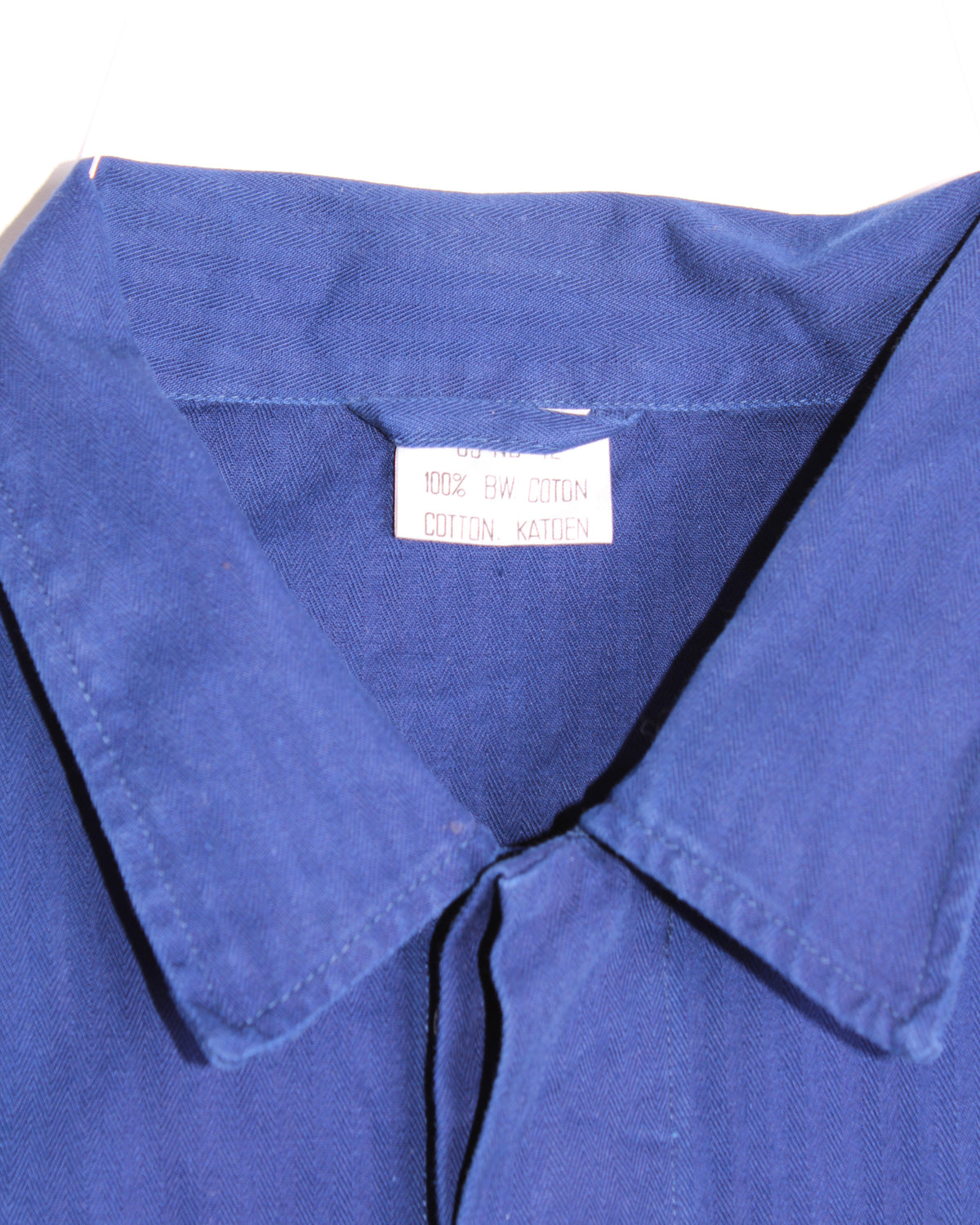 VINTAGE WORKWEAR CHORE JACKET HBT BLEU DE TRAVAIL - XL/XXL