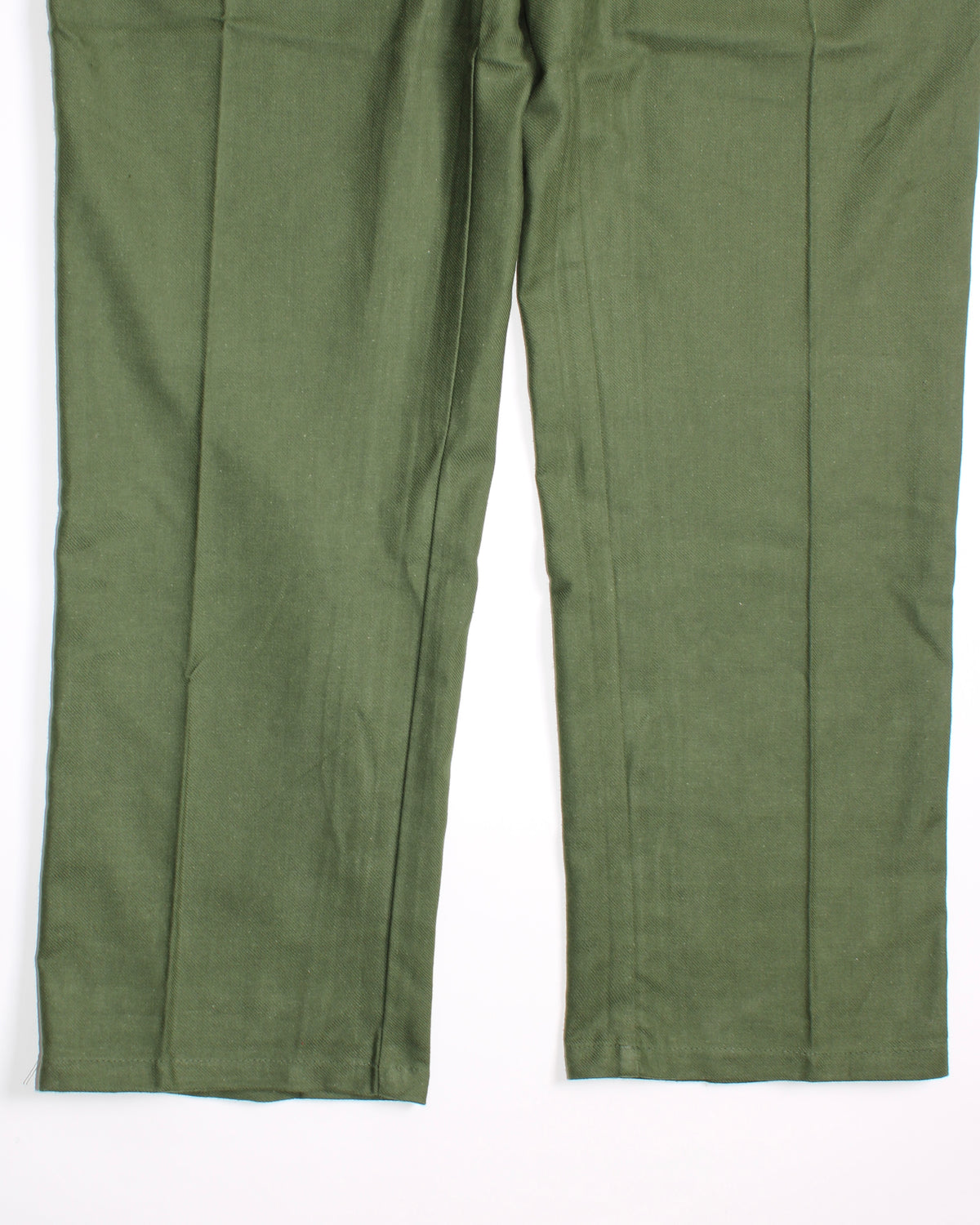 VINTAGE SWEDISH ARMY FATIGUE PANTS GREEN - W38