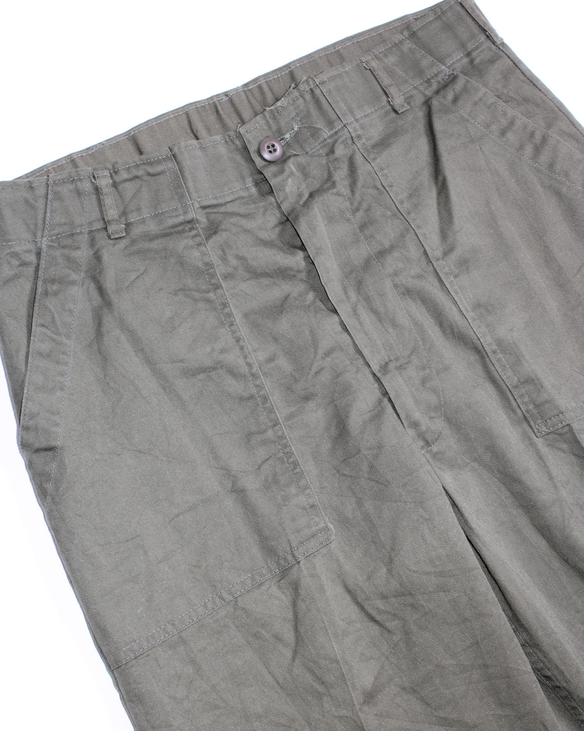 US ARMY VINTAGE OG 507 FATIGUE PANTS OLIVE GREEN - W36