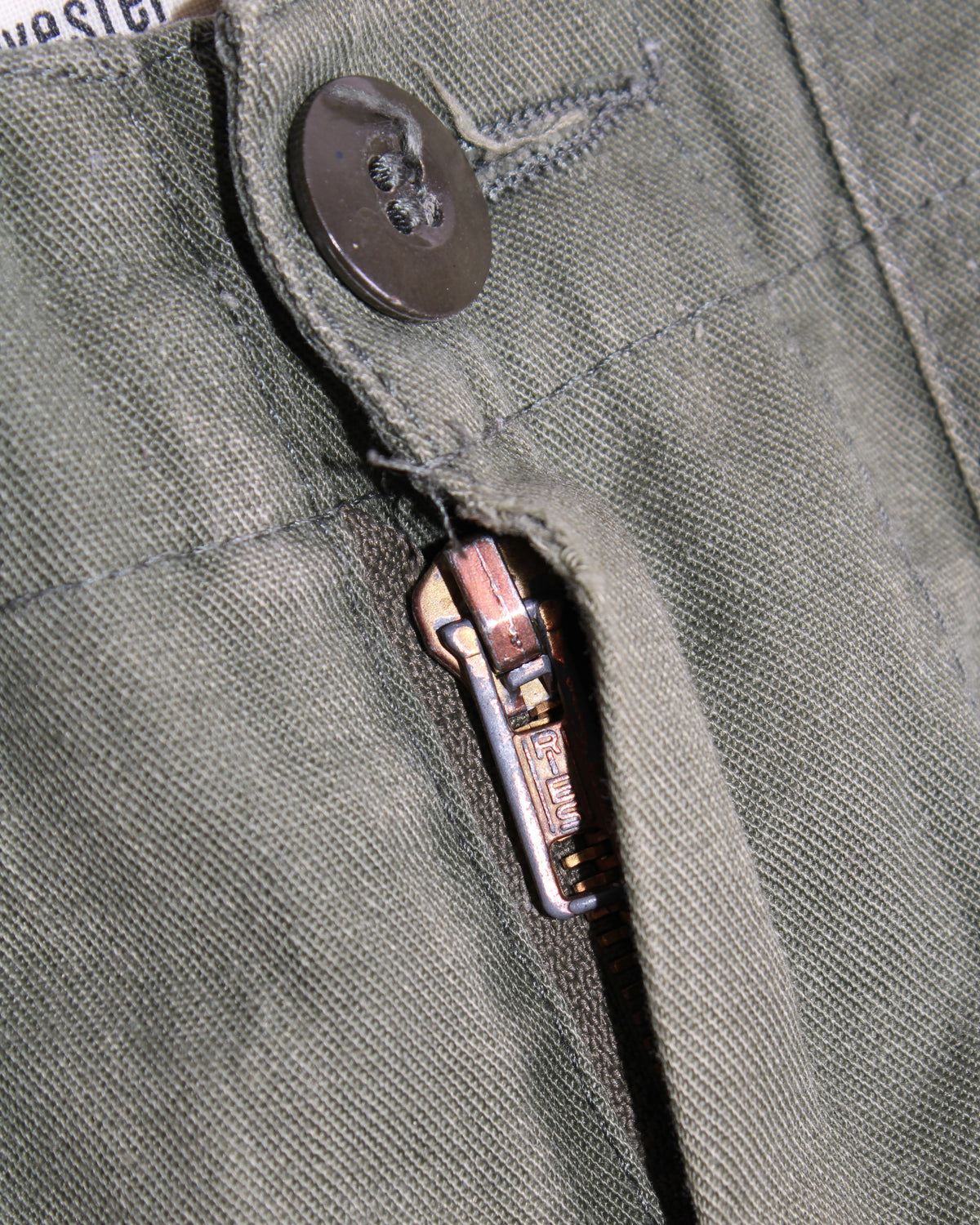 US ARMY VINTAGE OG 507 FATIGUE PANTS OLIVE GREEN - W32