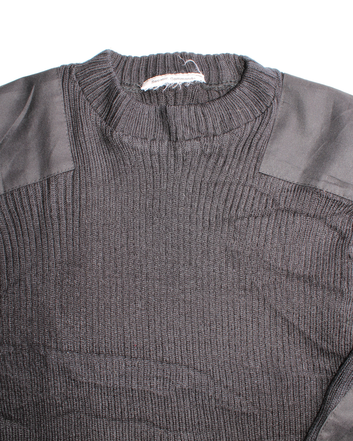 US ARMY VINTAGE WOOL KNIT BLACK - S/M