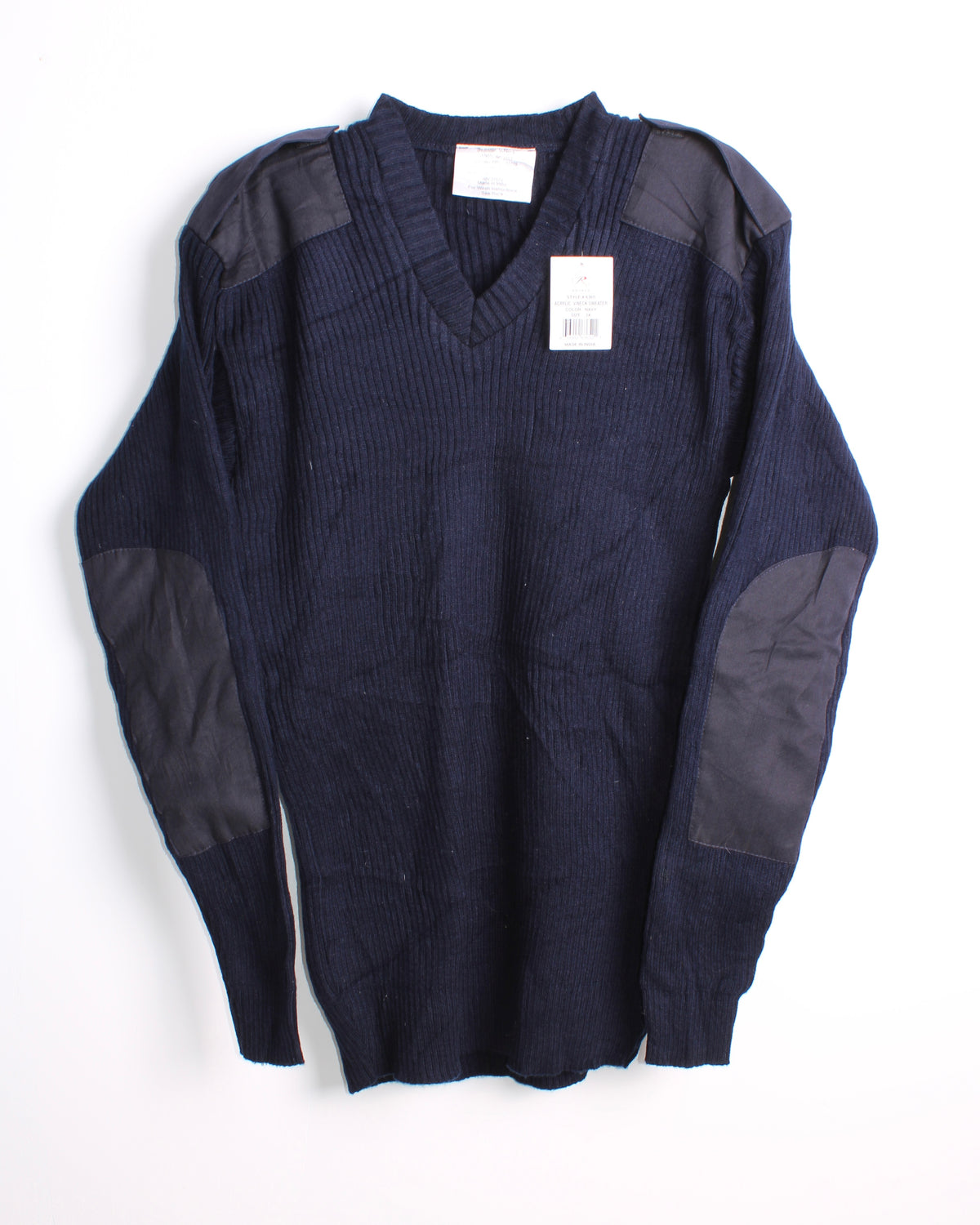 ROTCHO VINTAGE KNIT NAVY BLUE - 3XL