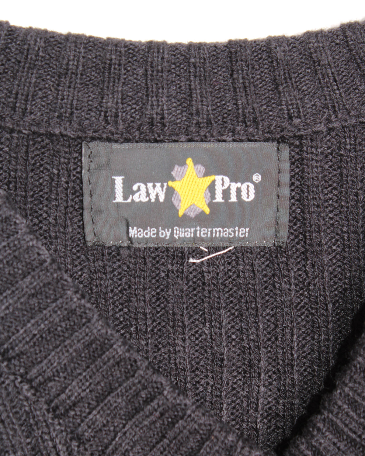 LAW PRO VINTAGE WOOL KNIT BLACK - XL/2XL