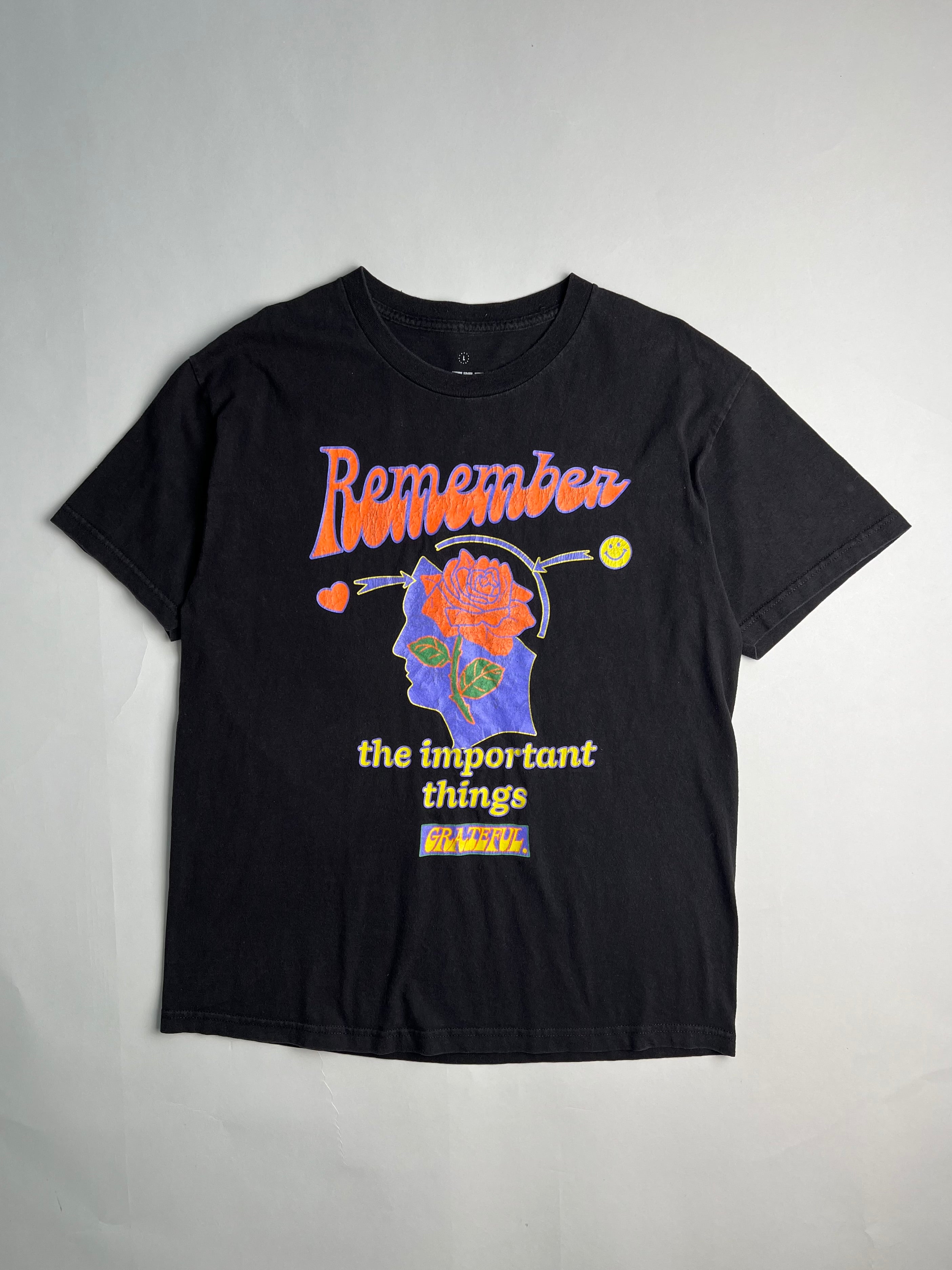 GRATEFUL DEAD VINTAGE T-SHIRT BLACK - L