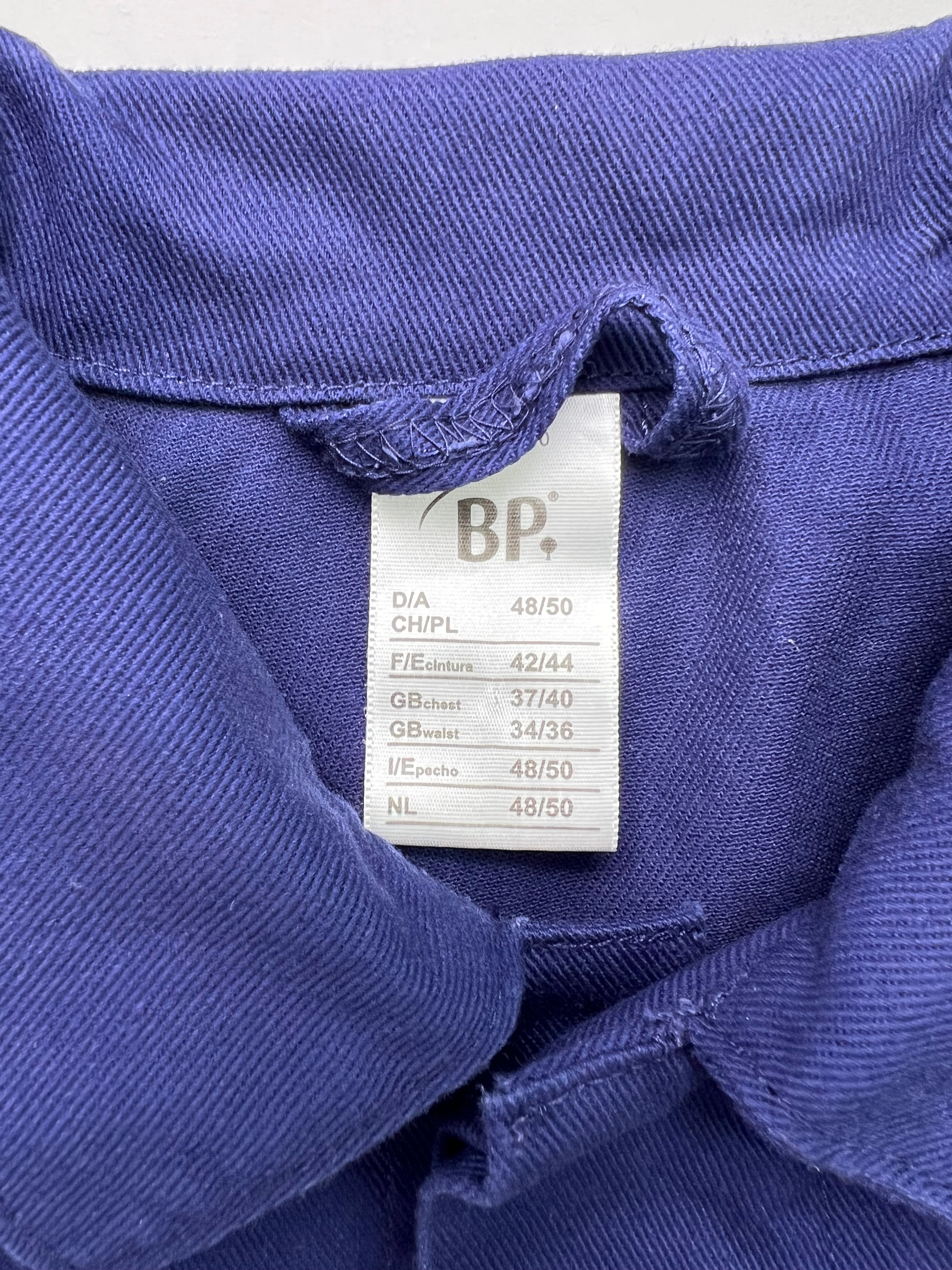 FRENCH WORK CHORE JACKET VINTAGE BLEU DE TRAVAIL - M/L