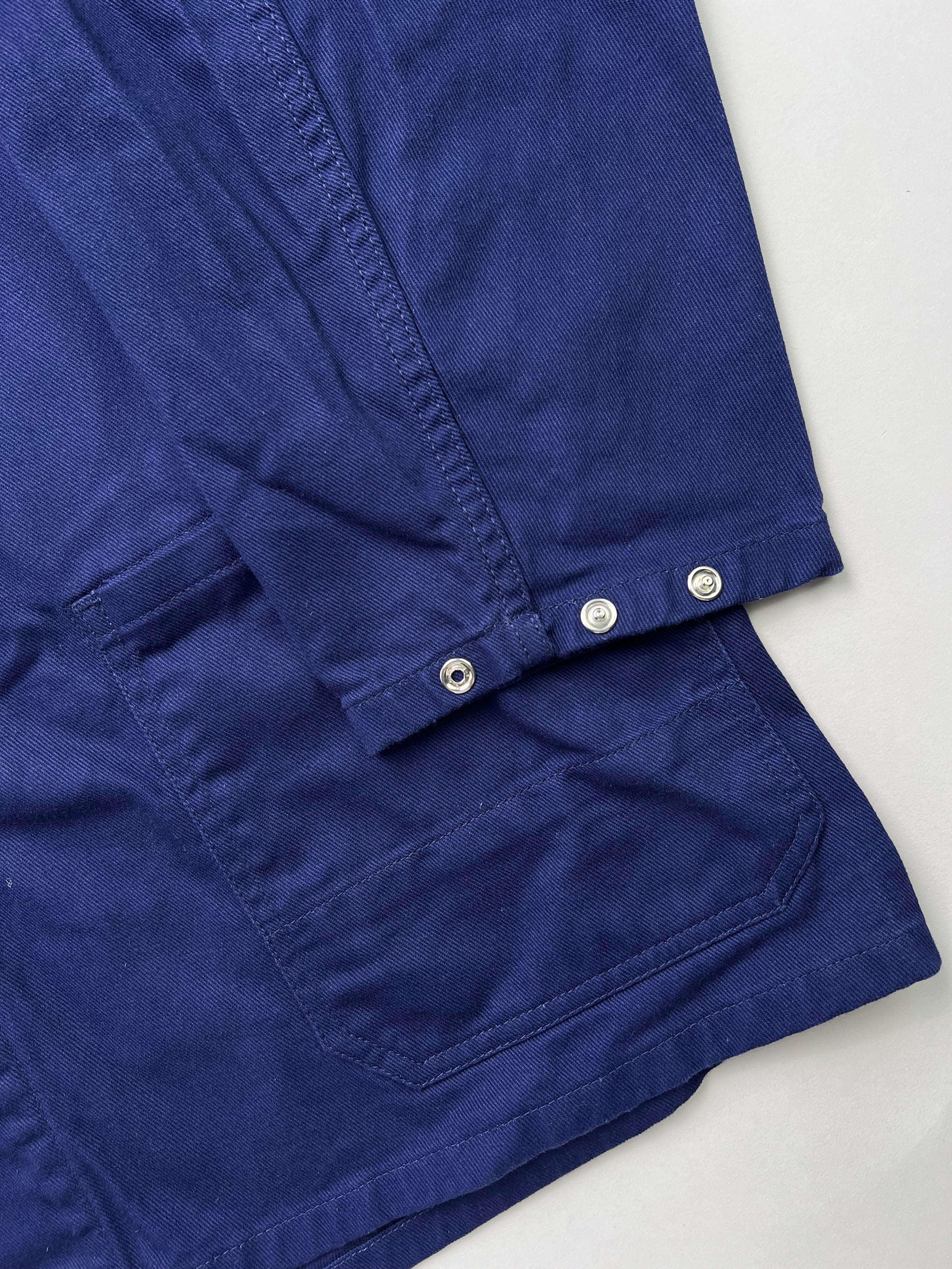 FRENCH WORK CHORE JACKET VINTAGE BLEU DE TRAVAIL - M/L