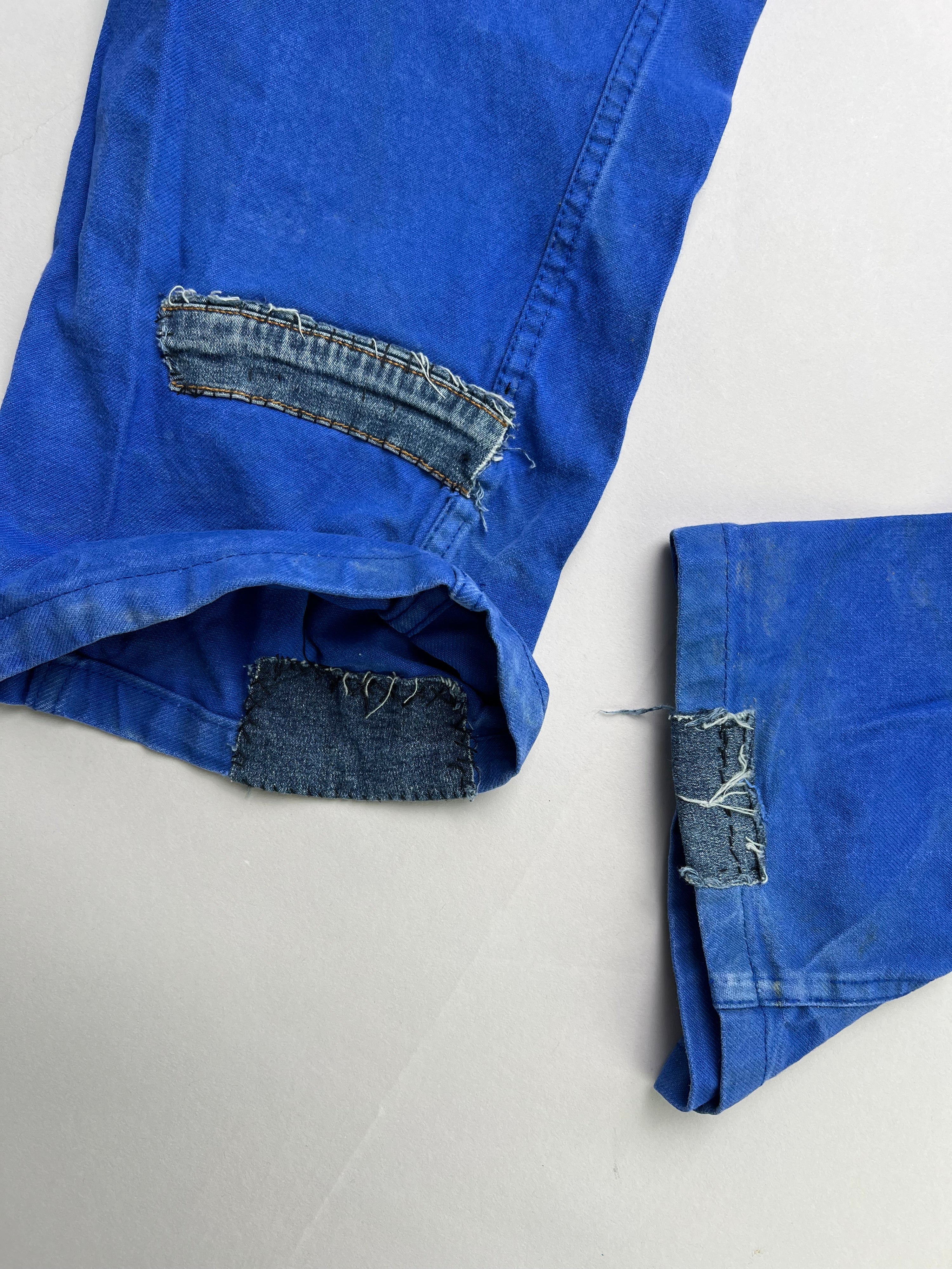 FRENCH WORKWEAR BLEU DE TRAVAIL VINTAGE WORK PANTS - W30