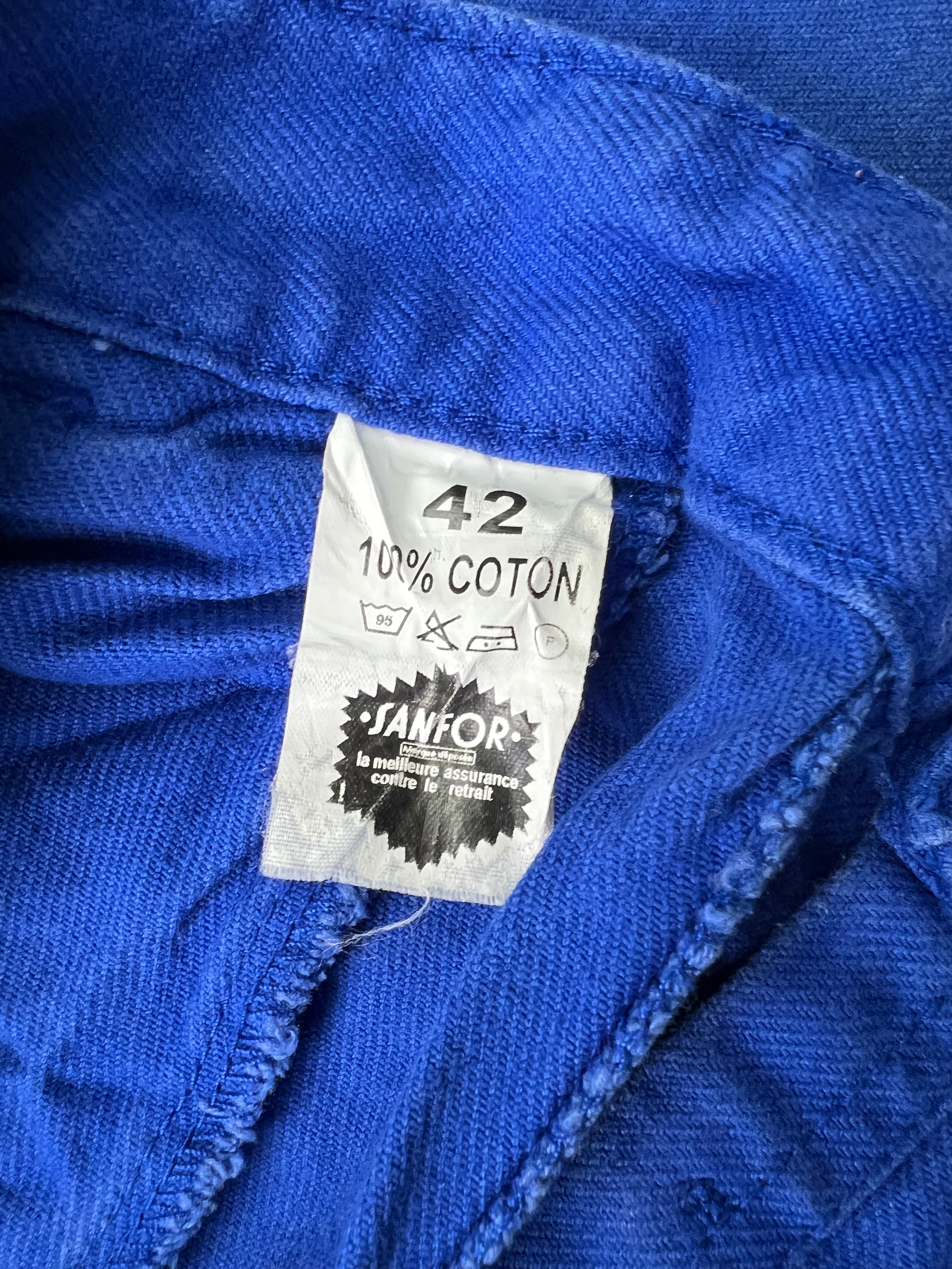 FRENCH WORKWEAR BLEU DE TRAVAIL VINTAGE WORK PANTS - W30