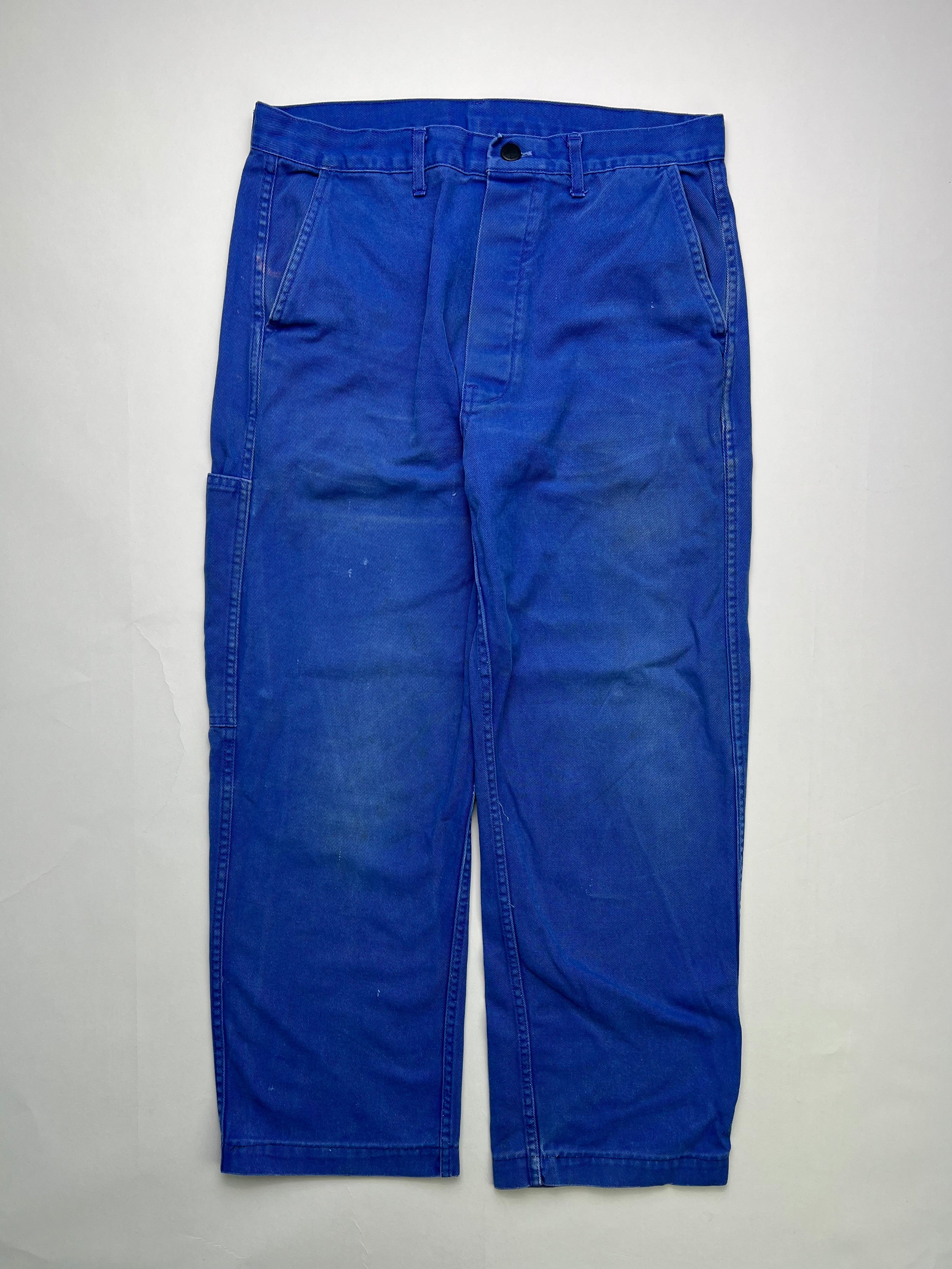FRENCH WORKWEAR BLEU DE TRAVAIL VINTAGE WORK PANTS - W31