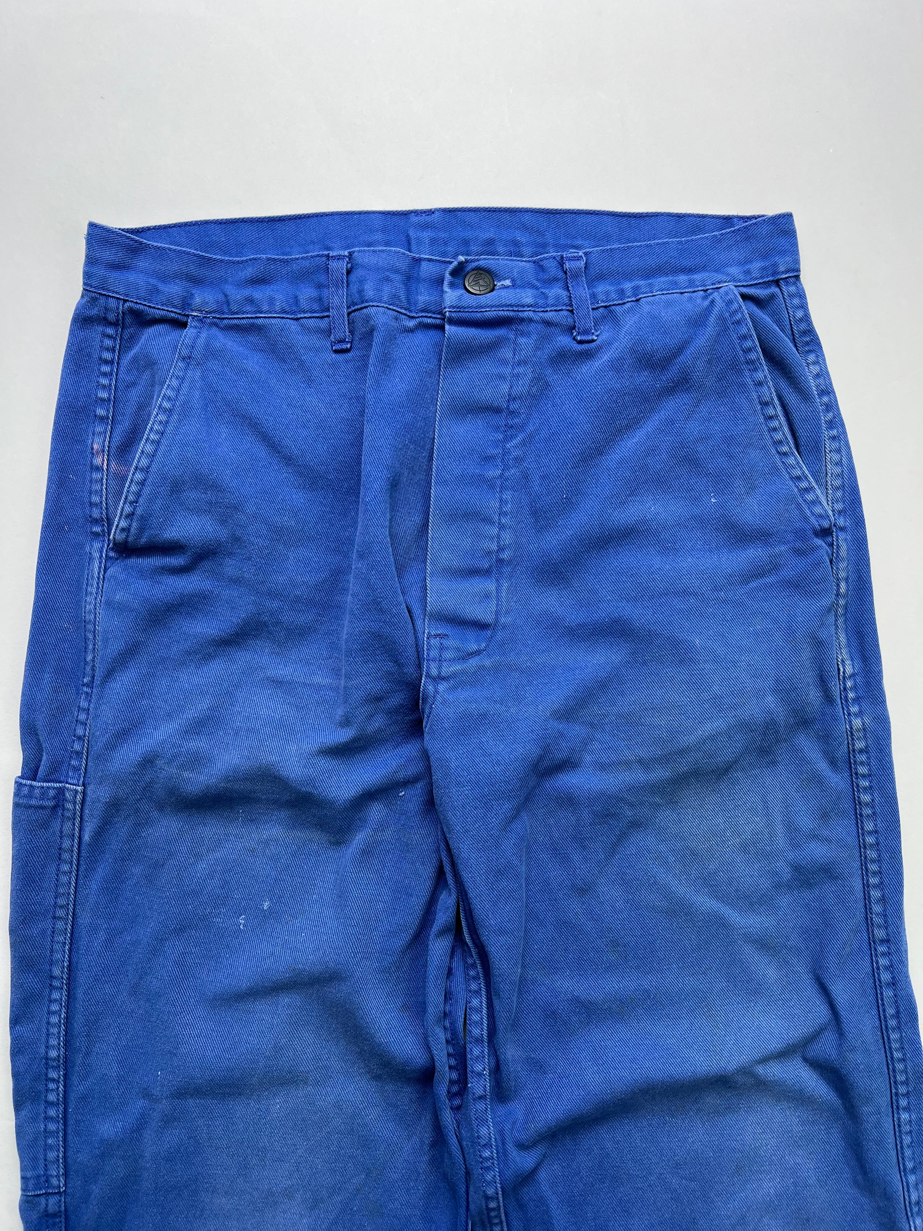 FRENCH WORKWEAR BLEU DE TRAVAIL VINTAGE WORK PANTS - W31
