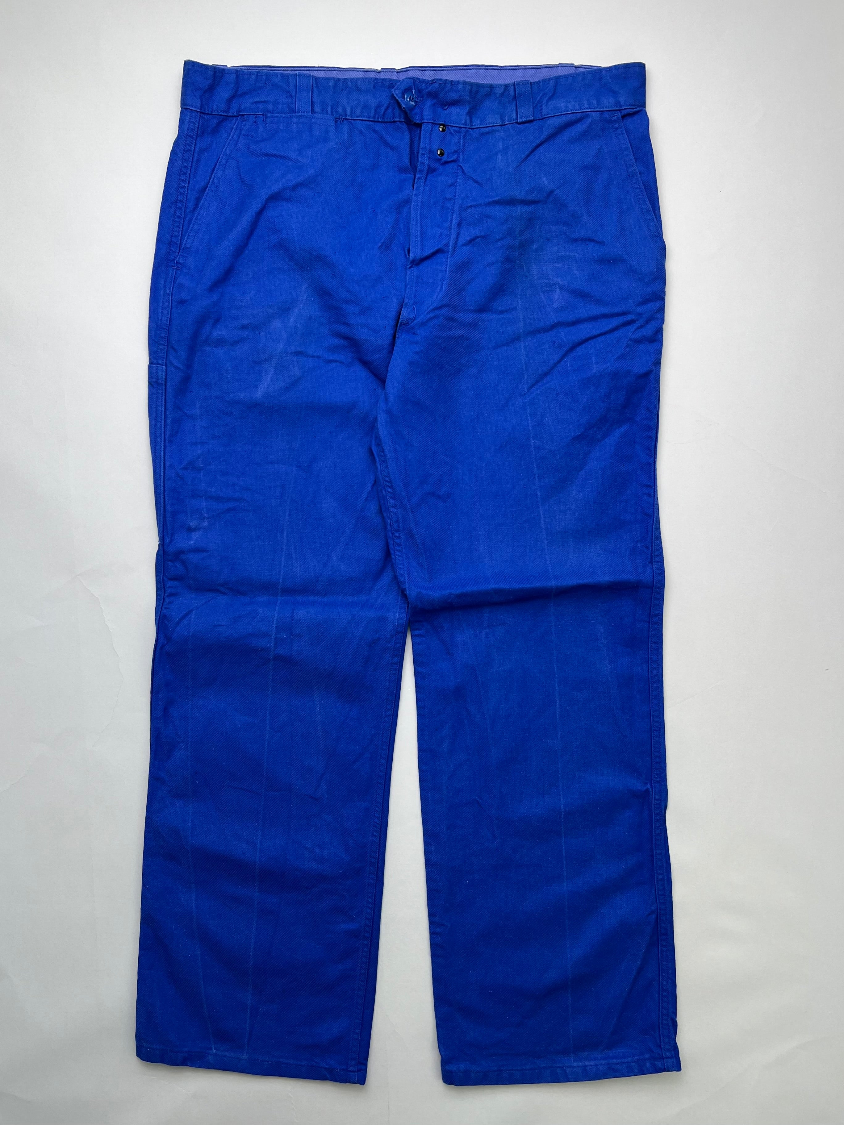 FRENCH WORKWEAR BLEU DE TRAVAIL VINTAGE WORK PANTS - W38