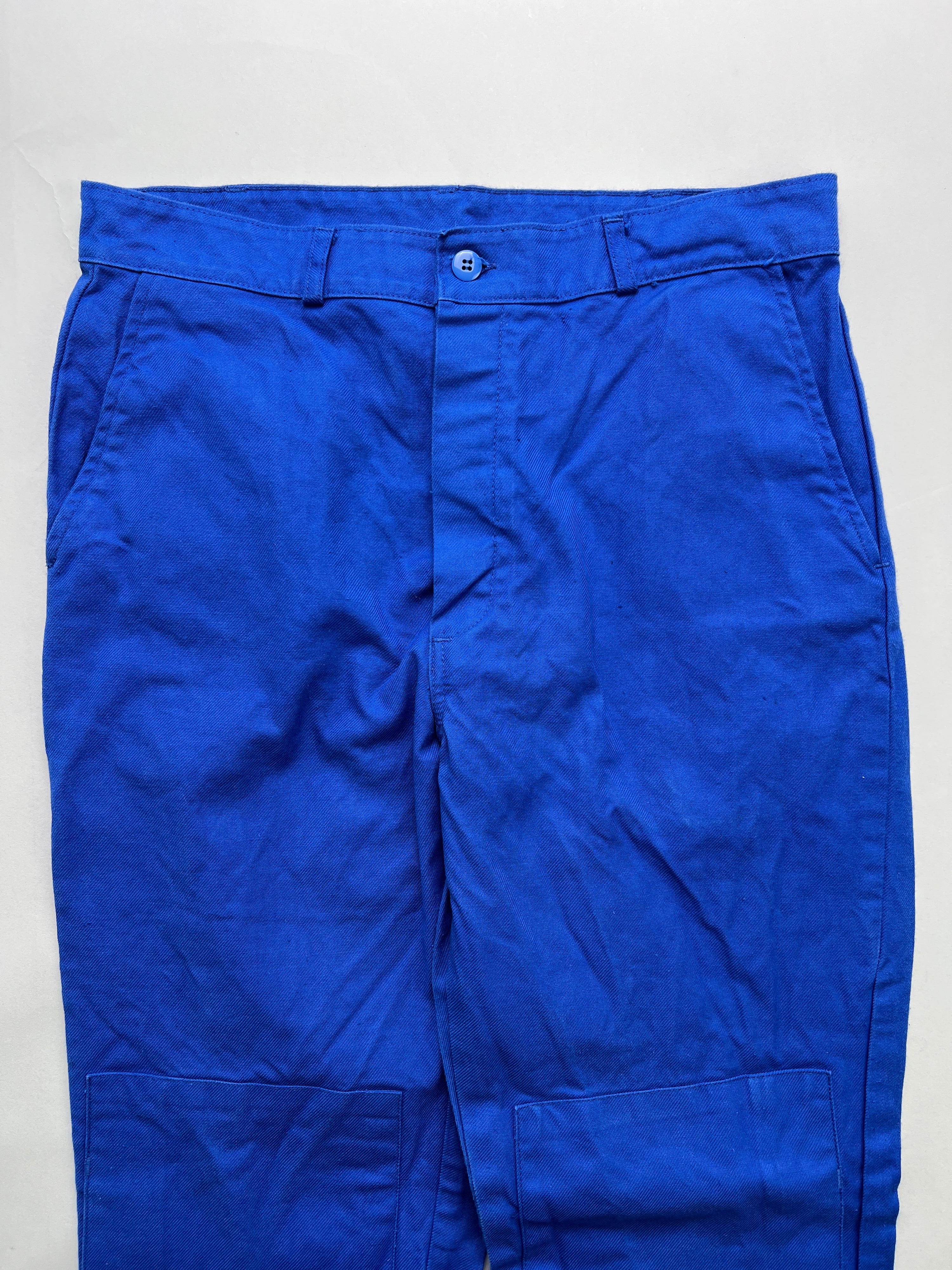 FRENCH WORKWEAR BLEU DE TRAVAIL VINTAGE WORK PANTS - W33