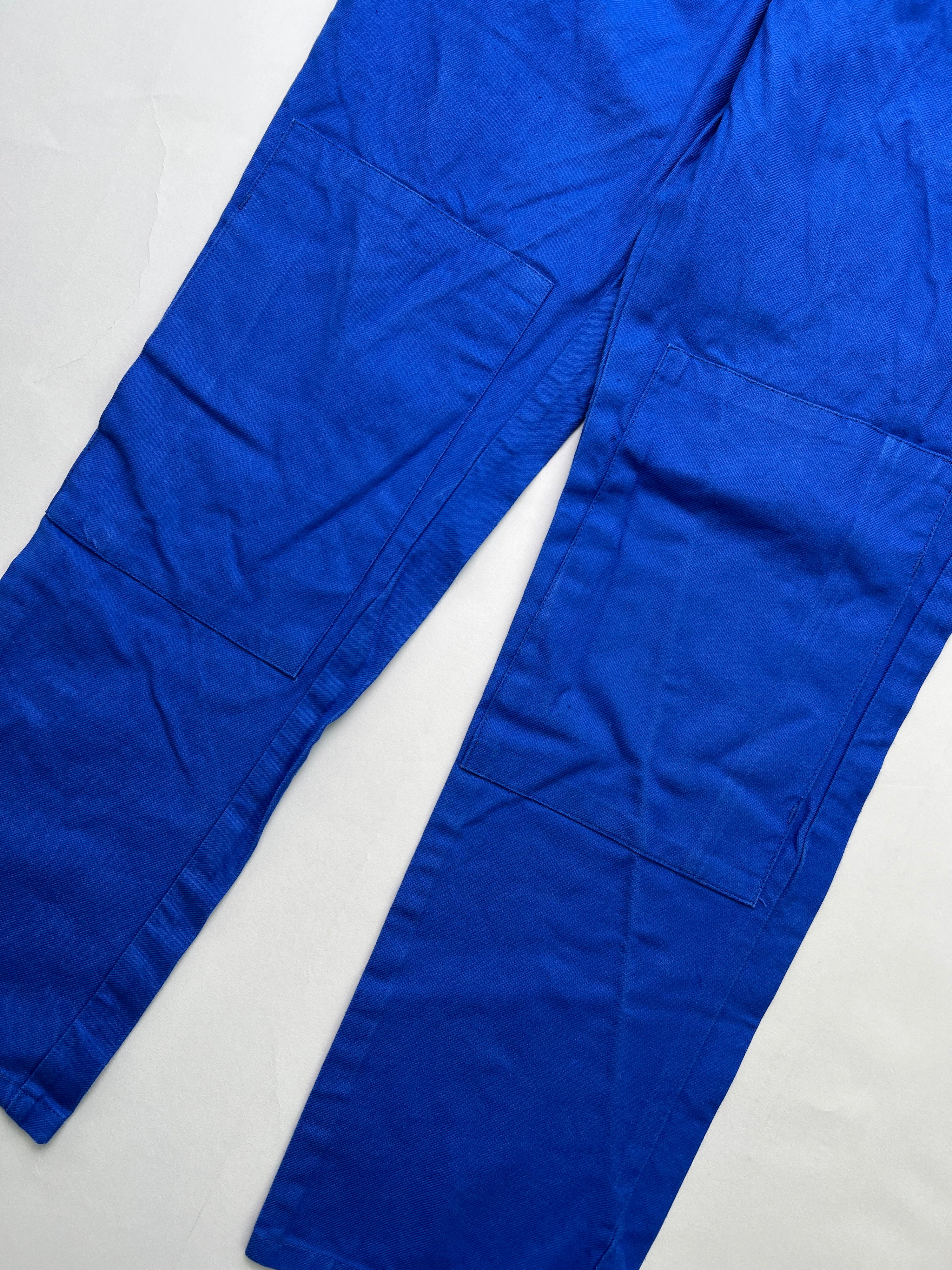 FRENCH WORKWEAR BLEU DE TRAVAIL VINTAGE WORK PANTS - W33