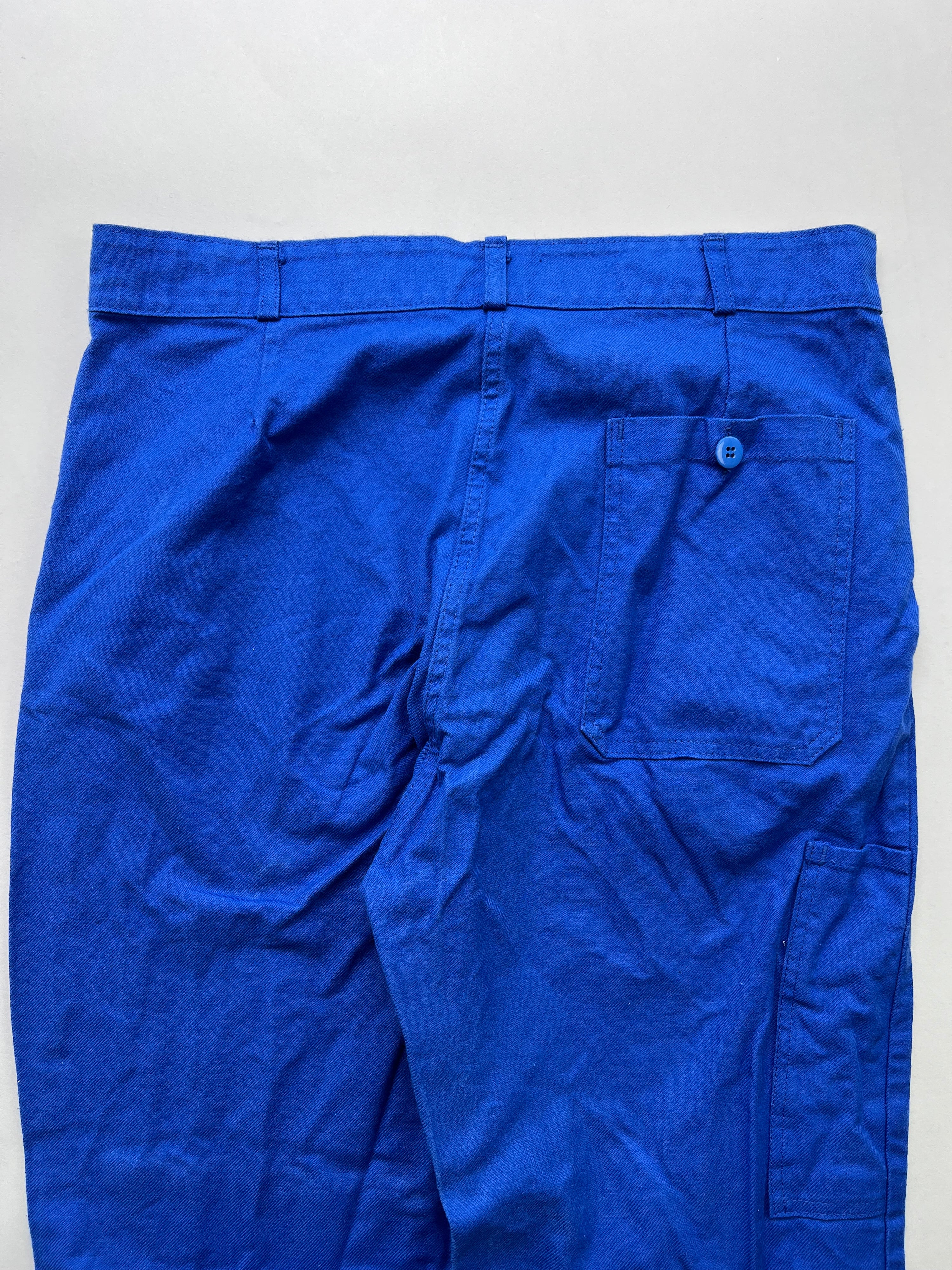 FRENCH WORKWEAR BLEU DE TRAVAIL VINTAGE WORK PANTS - W33