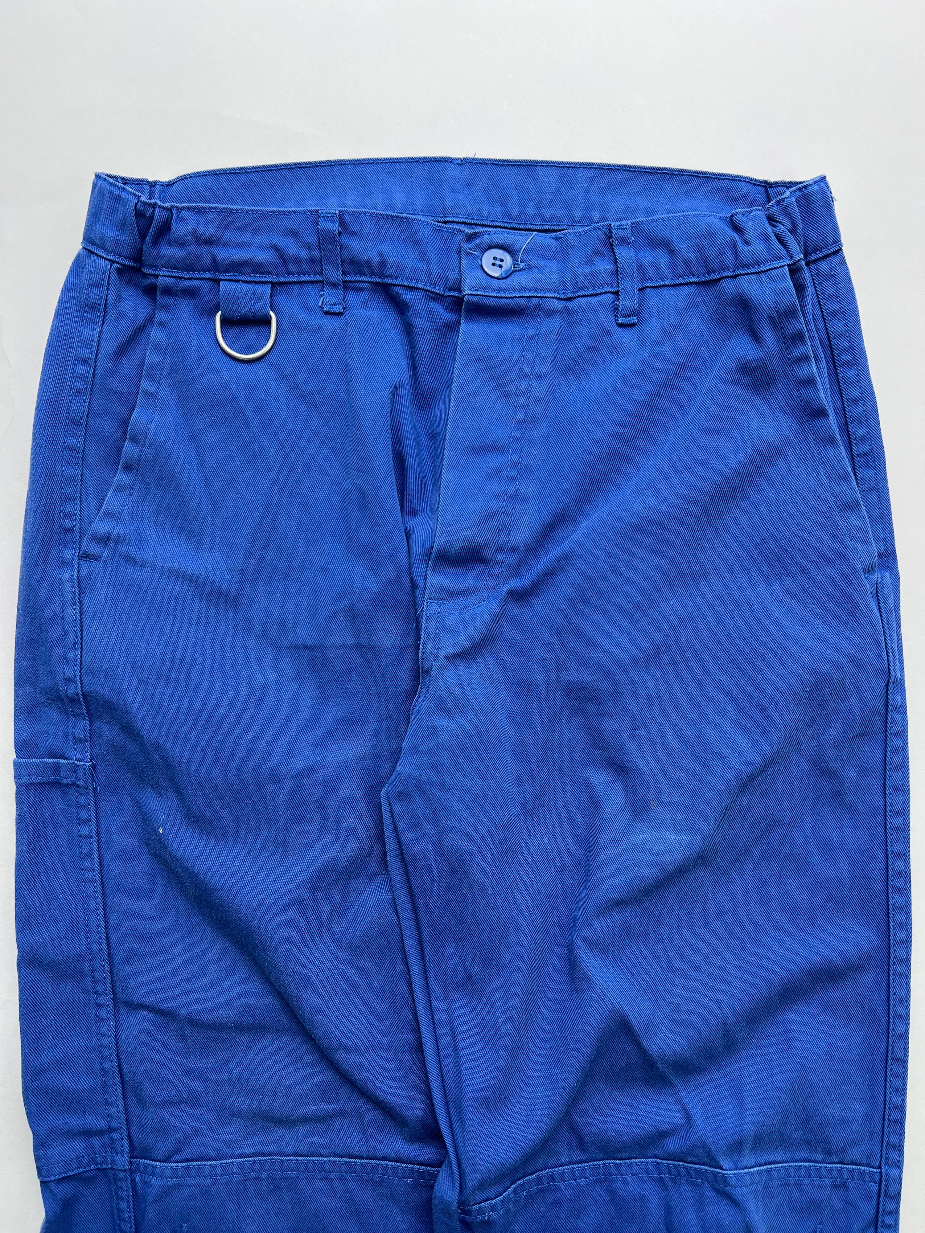 FRENCH WORKWEAR BLEU DE TRAVAIL VINTAGE WORK PANTS - W30/W31