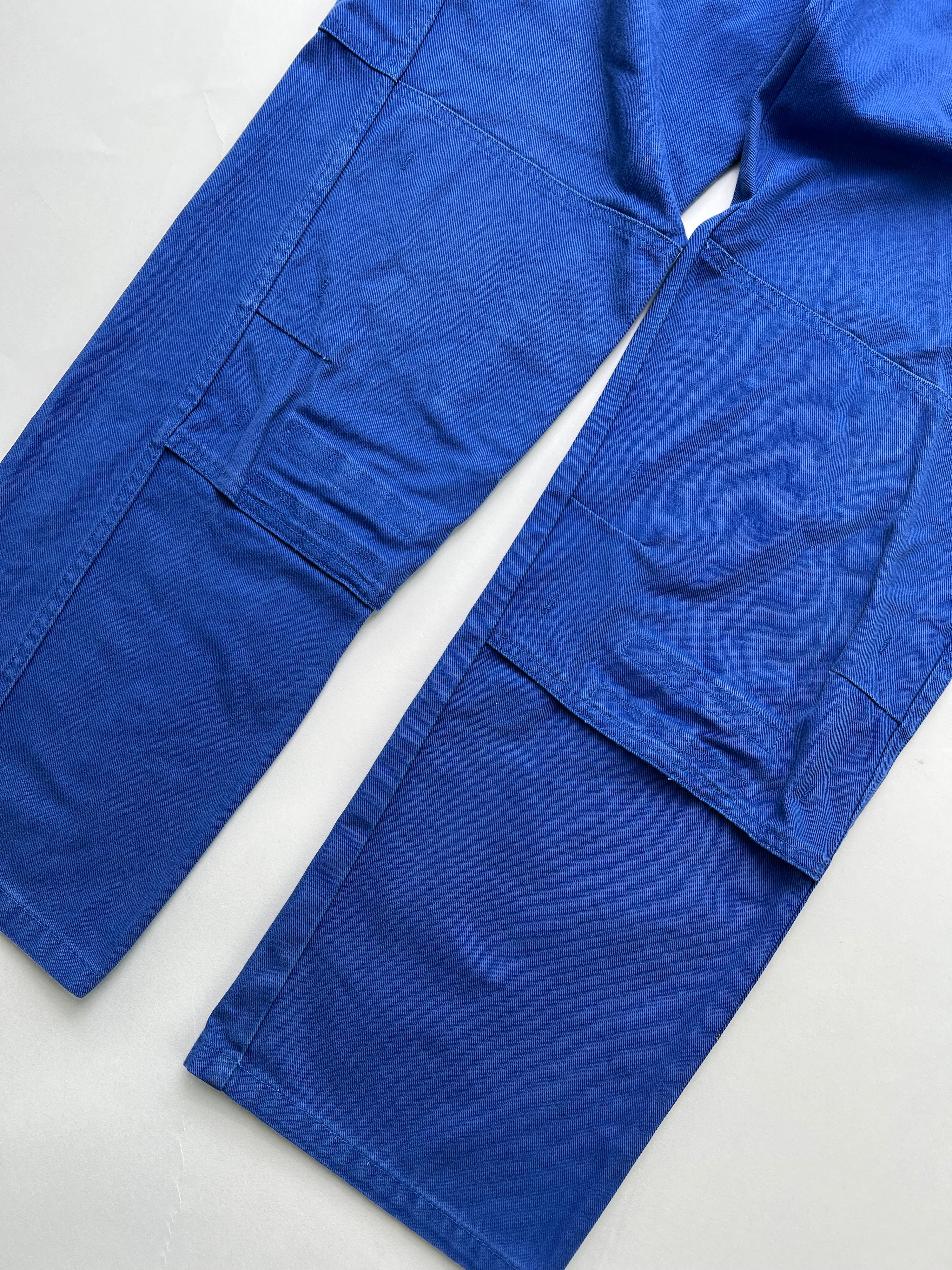FRENCH WORKWEAR BLEU DE TRAVAIL VINTAGE WORK PANTS - W30/W31