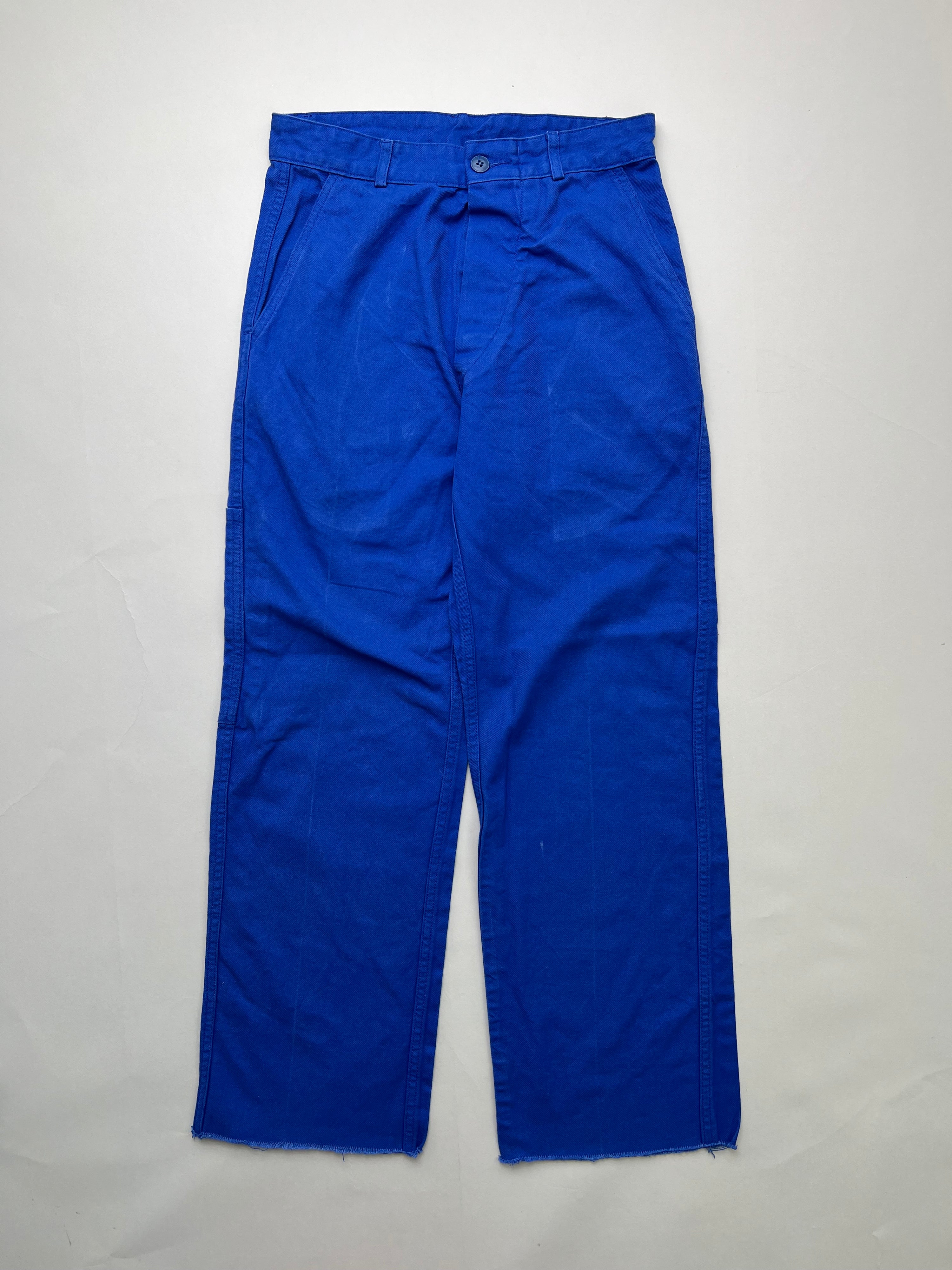 FRENCH WORKWEAR BLEU DE TRAVAIL VINTAGE WORK PANTS - W28/W29