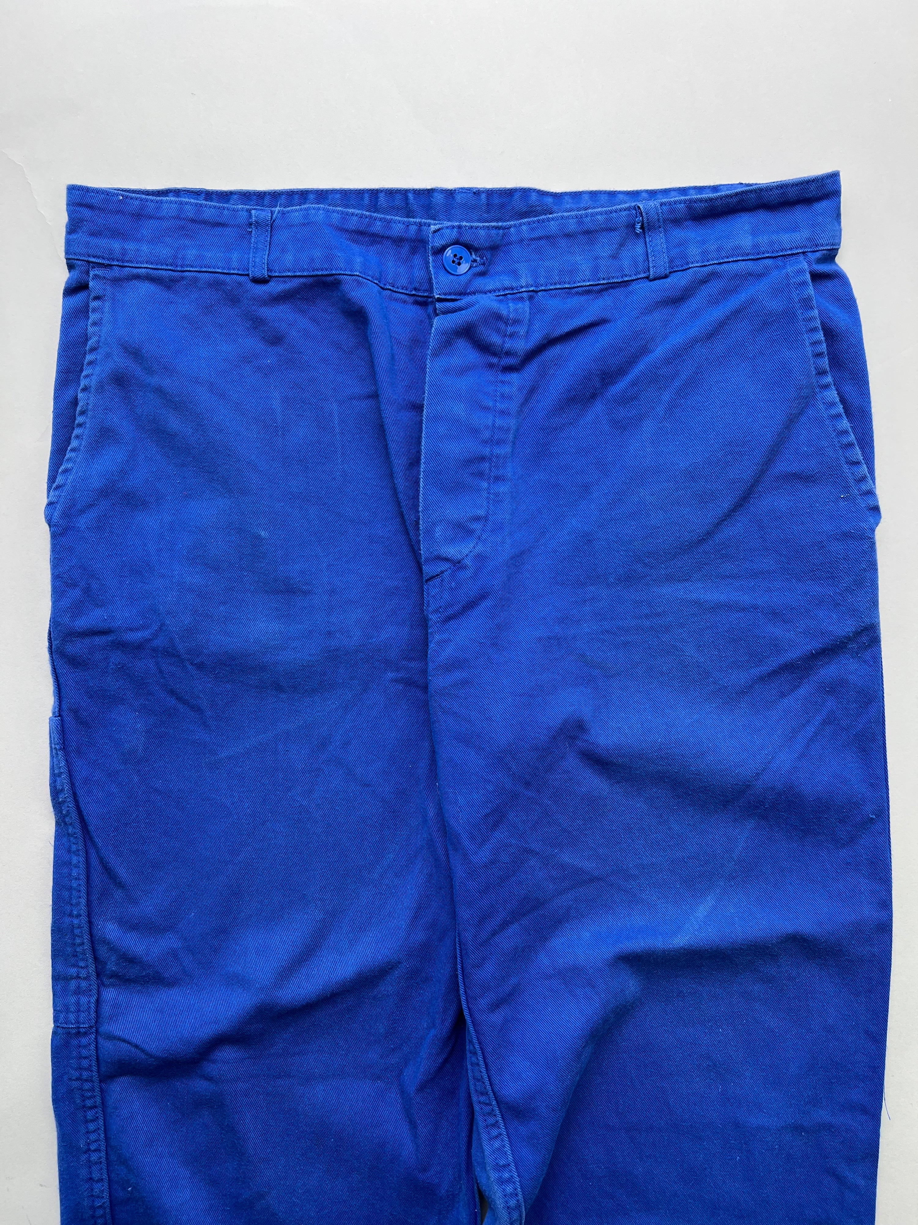 FRENCH WORKWEAR BLEU DE TRAVAIL VINTAGE WORK PANTS - W36