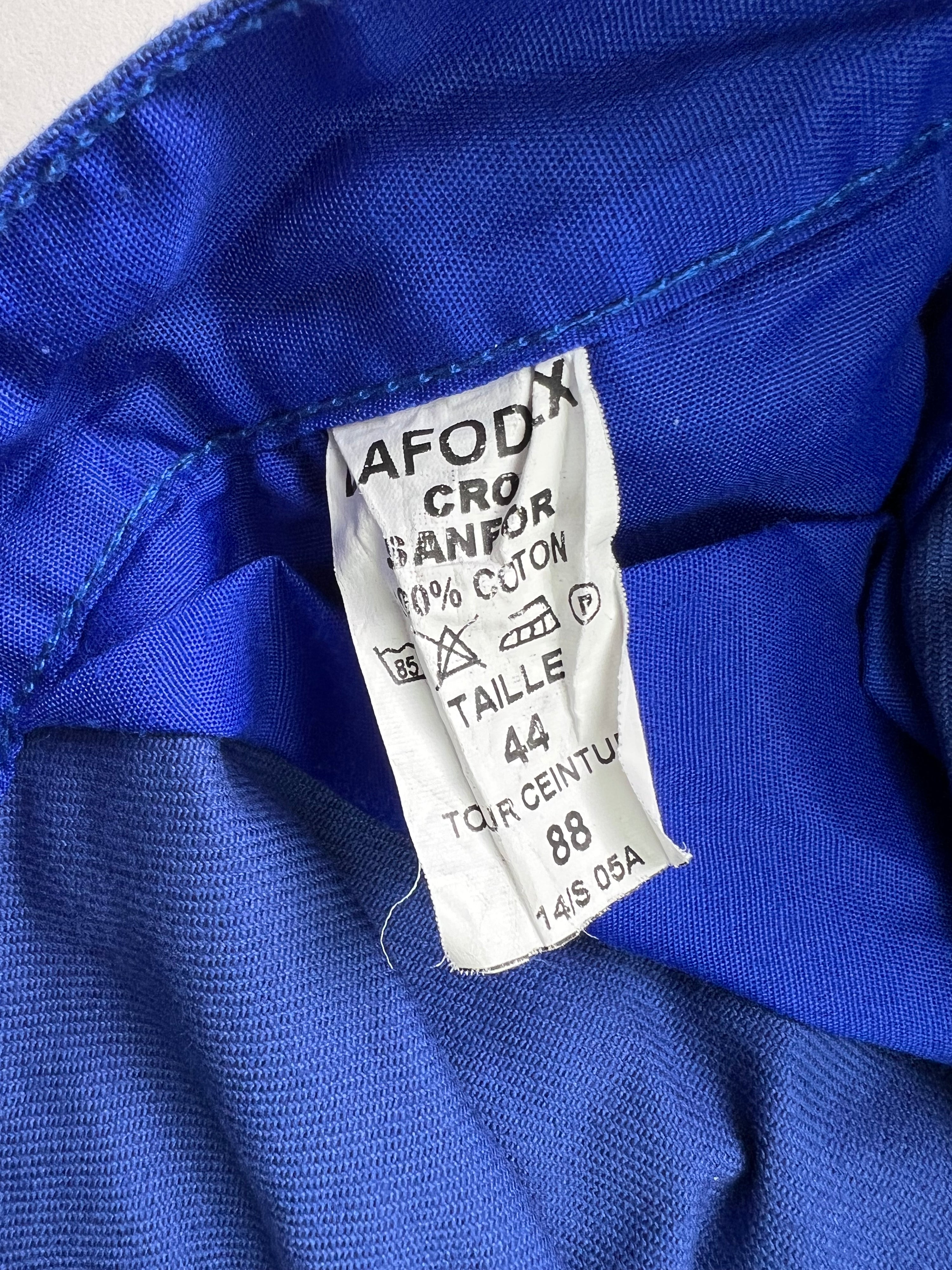 FRENCH WORKWEAR BLEU DE TRAVAIL VINTAGE WORK PANTS - W32